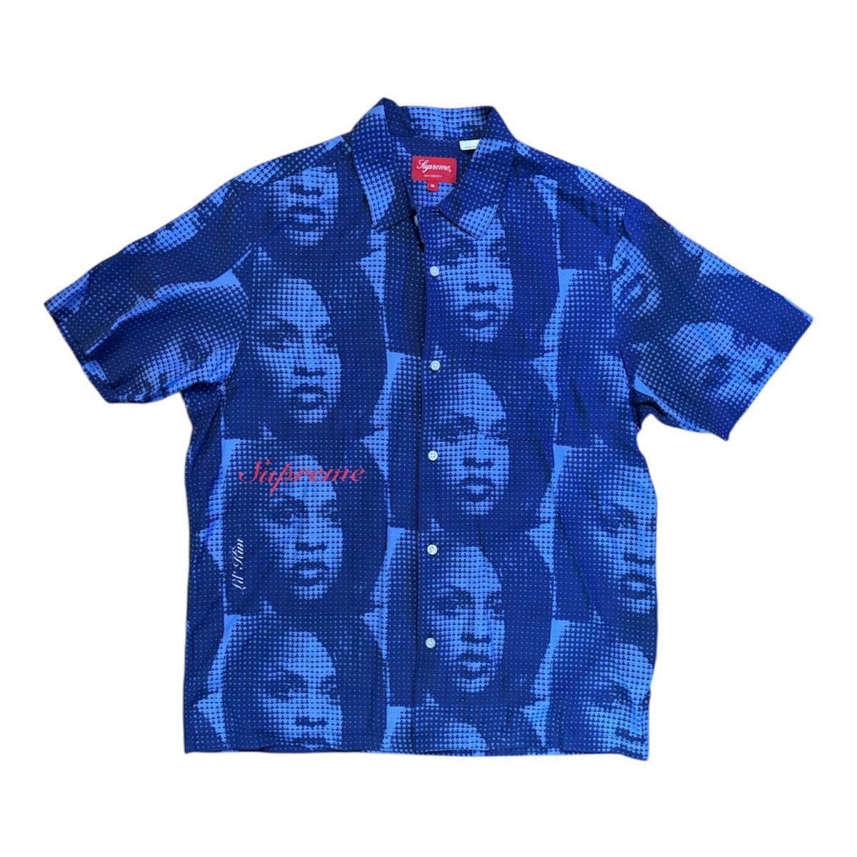 Supreme Supreme x Lil Kim S/S Shirt Light Blue Size US M / EU 48-50 / 2 - 1 Thumbnail