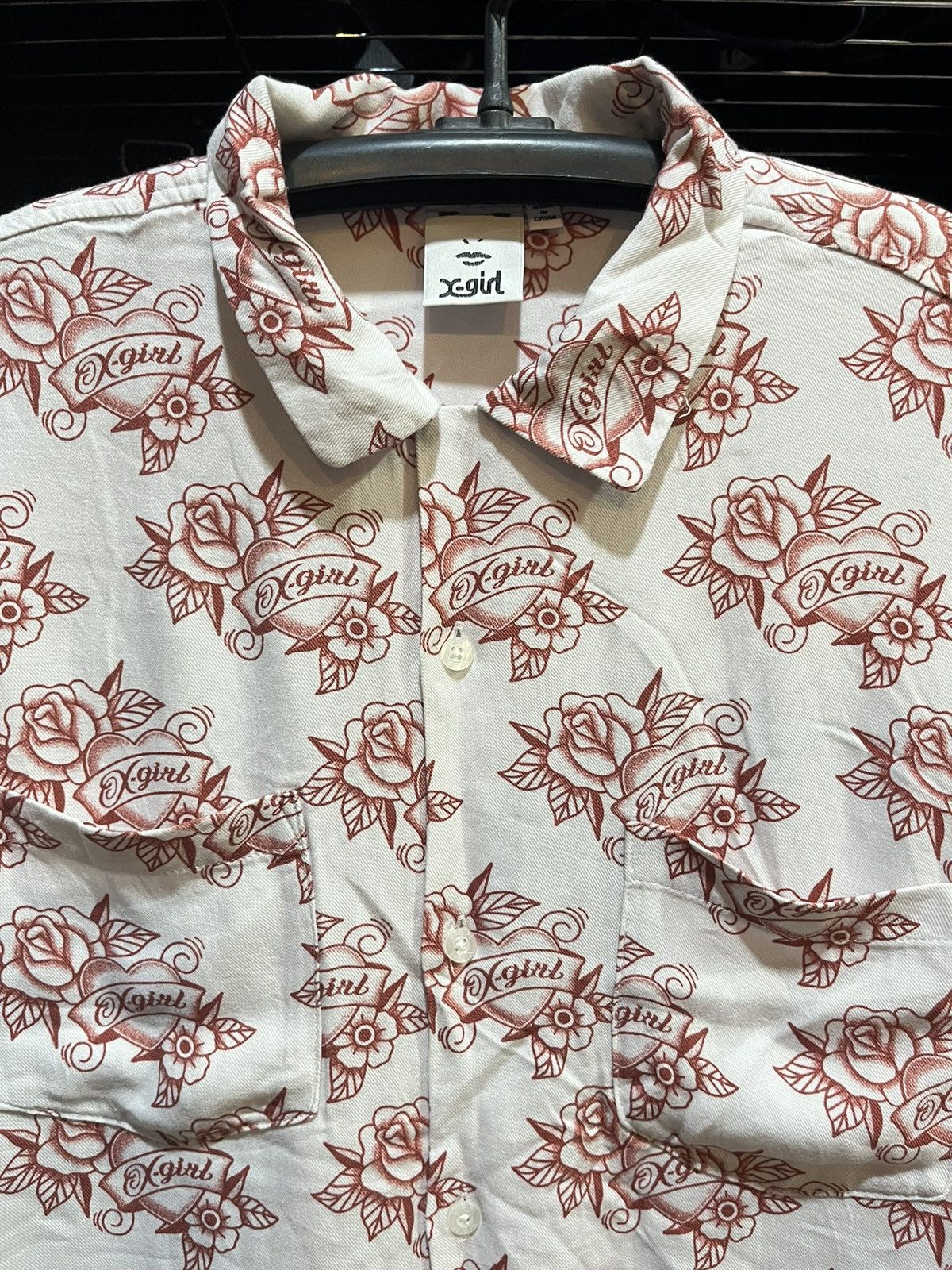 X-LARGE X-GIRL Rose OS Tattoo Shirt Long-Sleeve Size US S / EU 44-46 / 1 - 3 Thumbnail