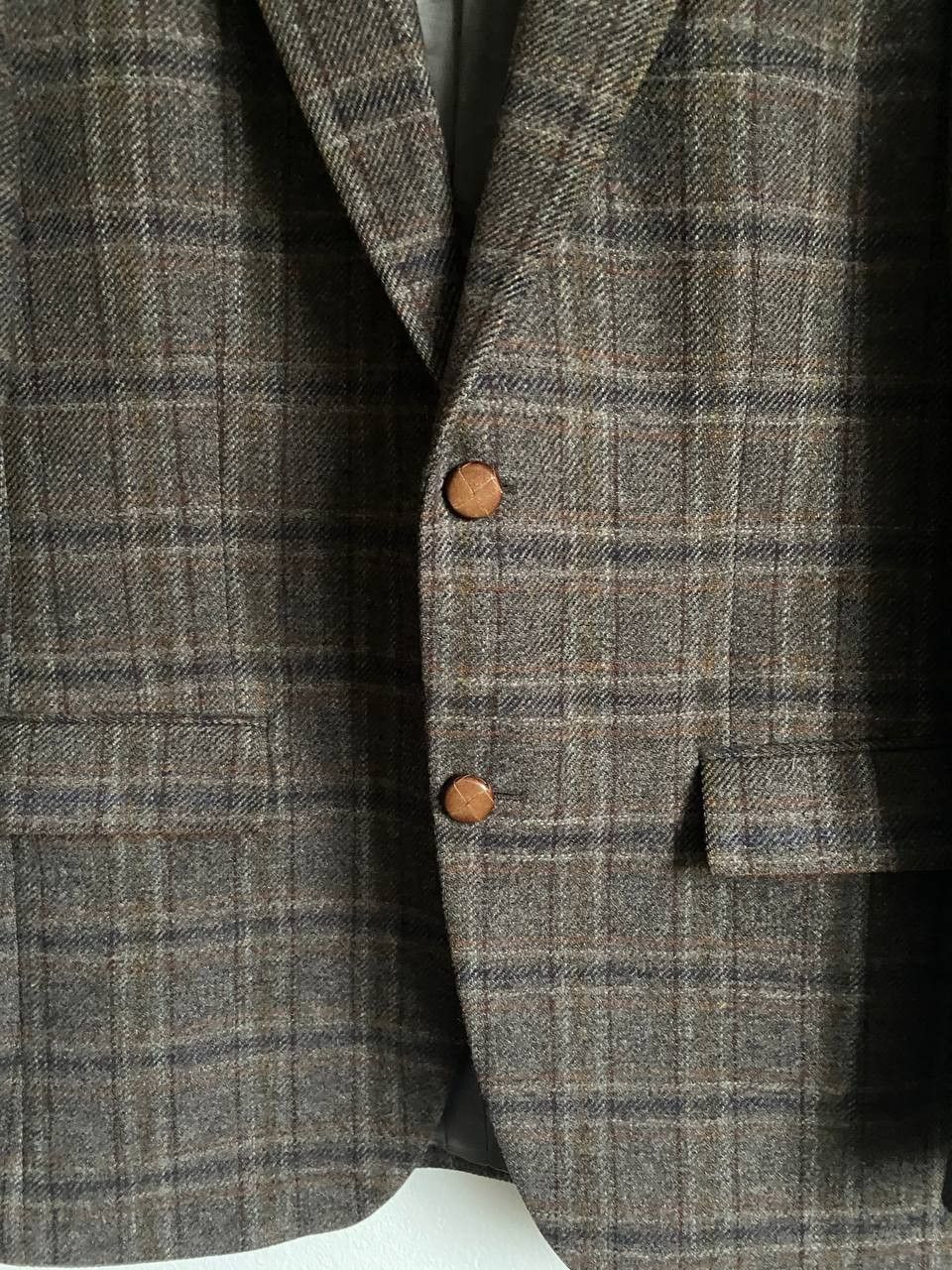 Paulrose Paul Rosen wool checked jacket size 50 Size 50R - 2 Thumbnail