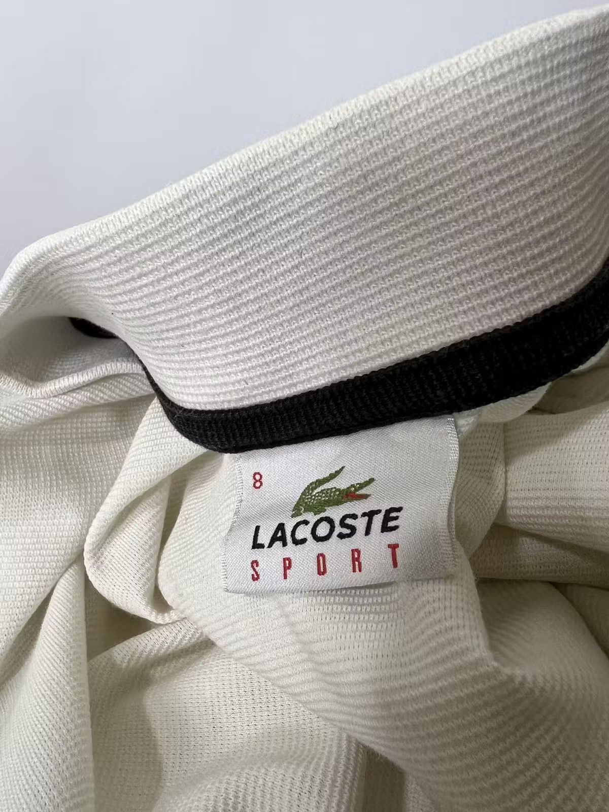 Designer × Lacoste × Vintage Vintage Lacoste polo T-shirt Size US XXL / EU 58 / 5 - 4 Thumbnail