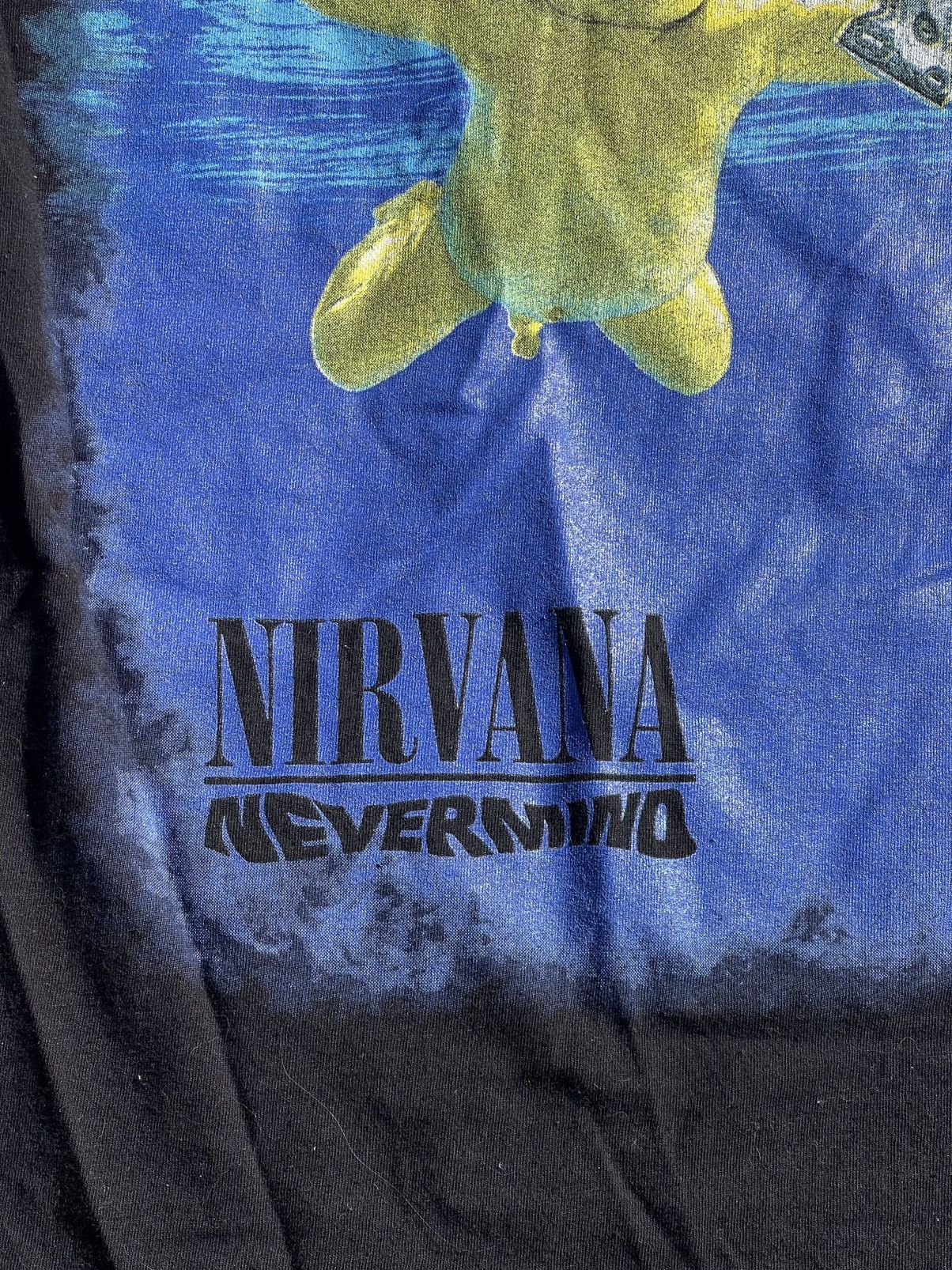 Nirvana Nirvana nevermind album black tee y2k Size US S / EU 44-46 / 1 - 8 Thumbnail
