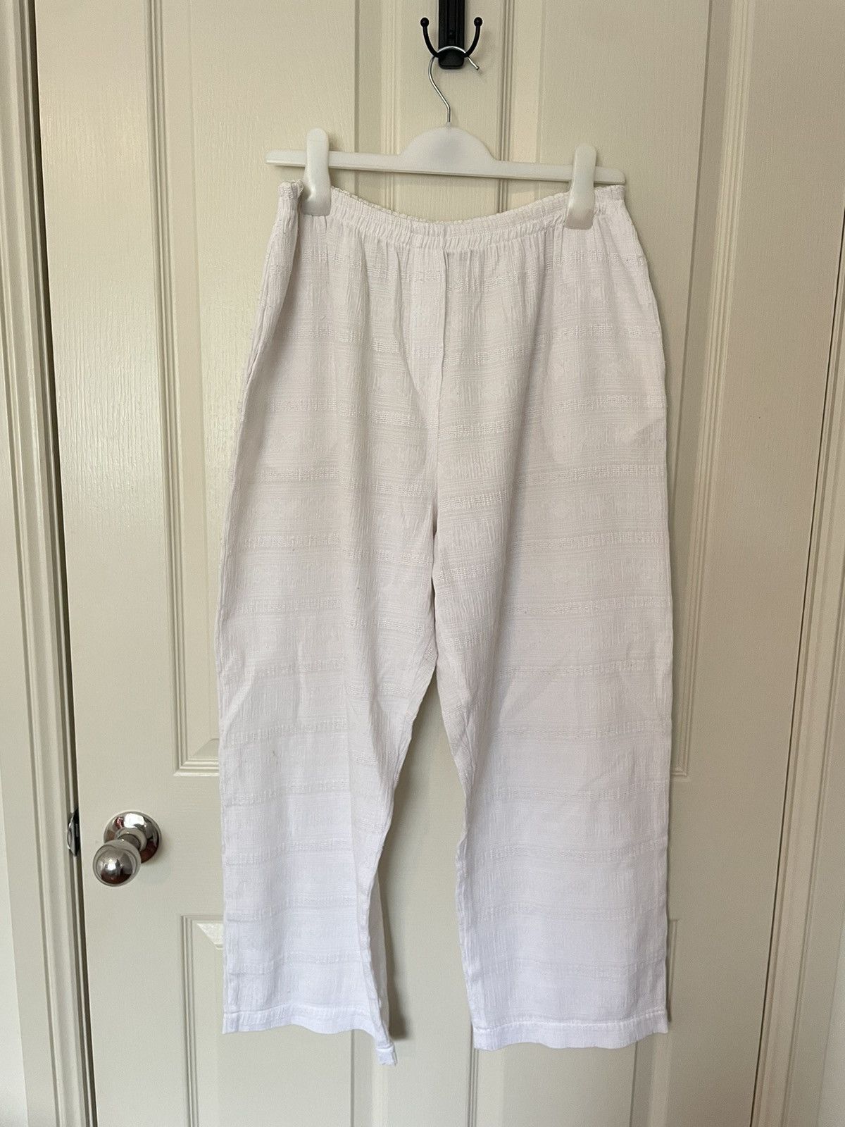 Other White cotton trousers Size 30" / US 8 / IT 44 - 1 Thumbnail