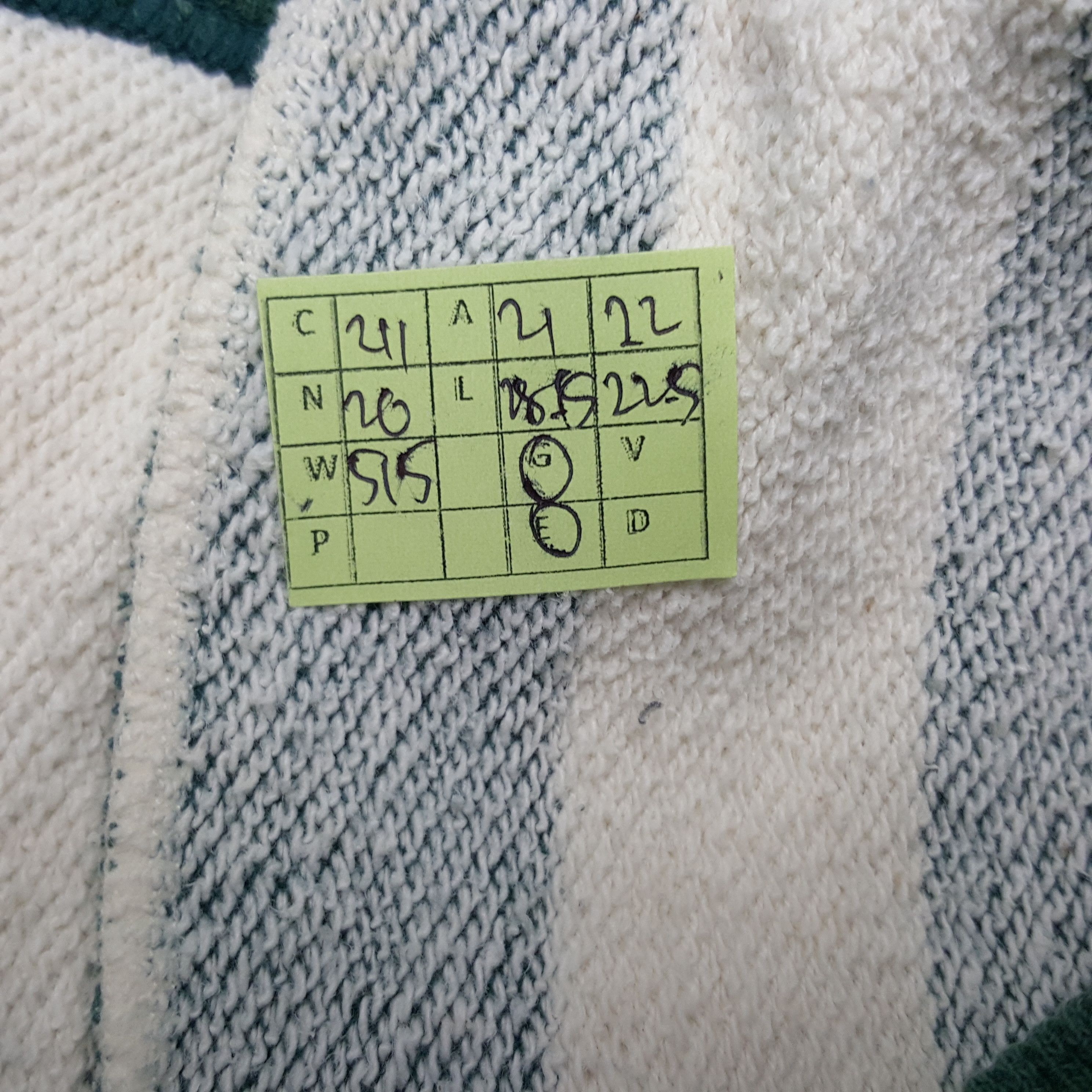 Vintage Vintage Peter House Striped Cardigan Sweater Size US M / EU 48-50 / 2 - 11 Thumbnail