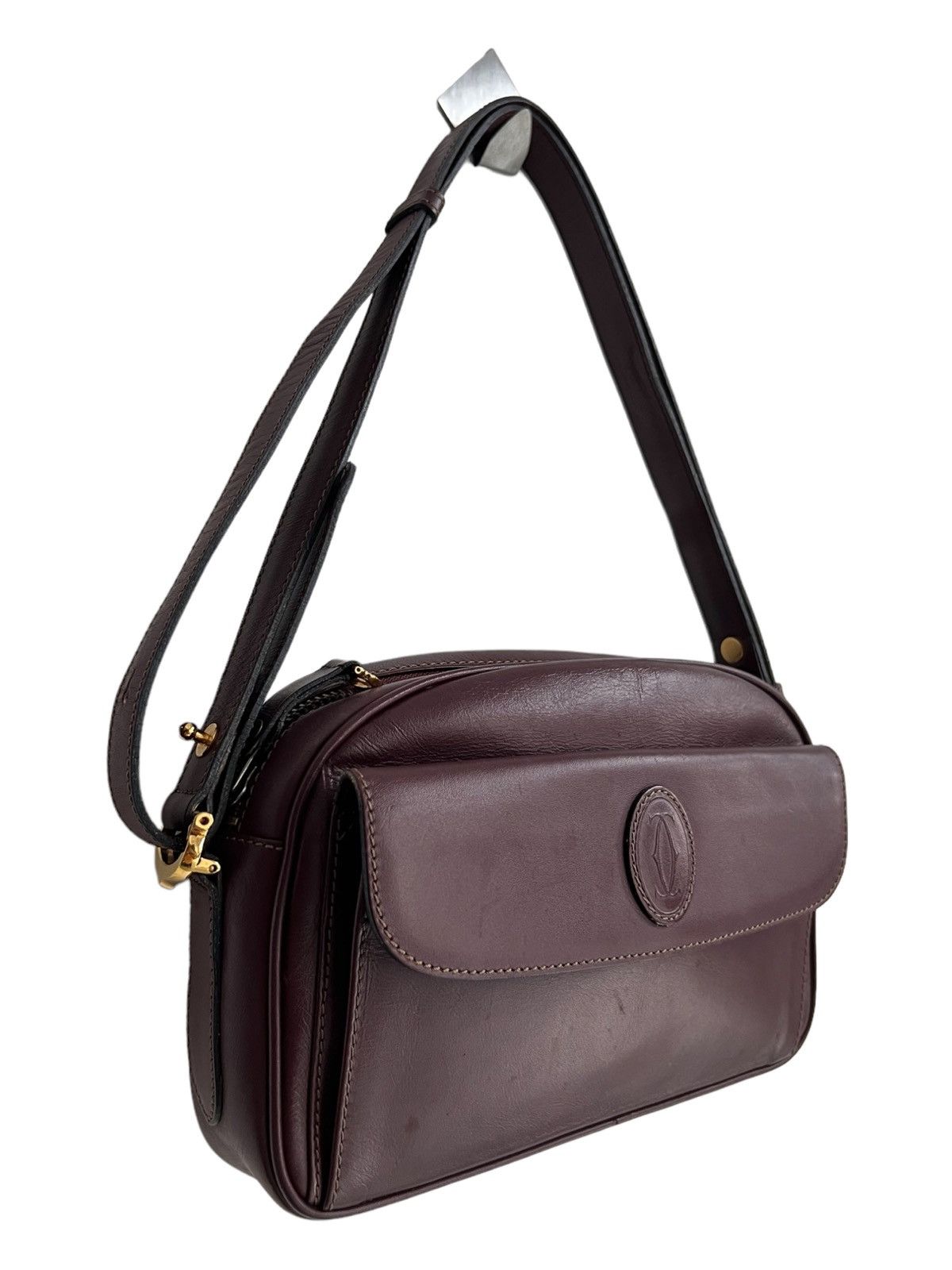 Cartier Iconic Must de Cartier Calfskin Leather Crossbody & Hobo Bag Size ONE SIZE - 8 Thumbnail