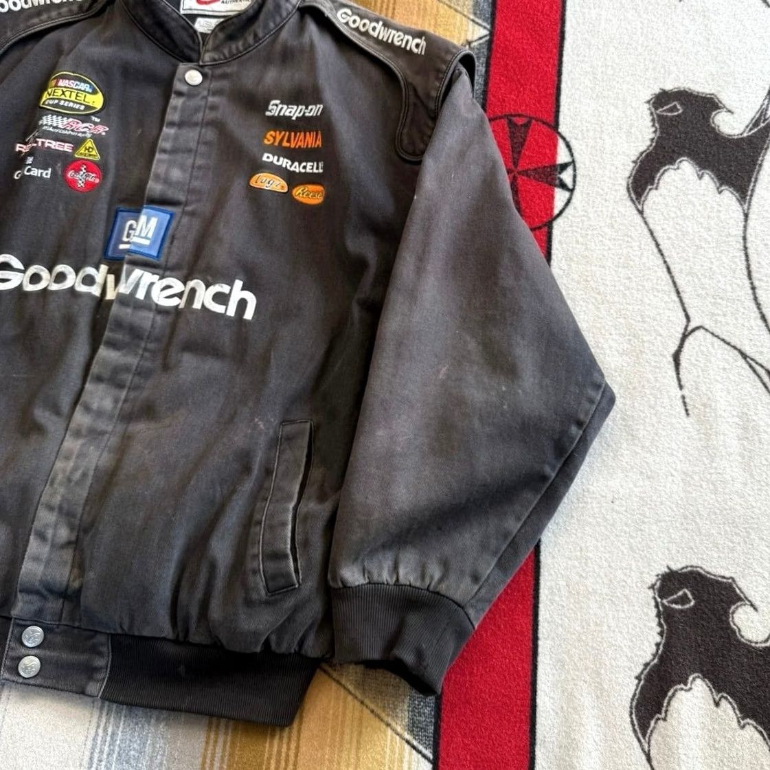 Chase Authentics VINTAGE Kevin Harvick #29 Goodwrench NASCAR Jacket Men’s XL Embroidered Chase Brown Size US XL / EU 56 / 4 - 7 Thumbnail