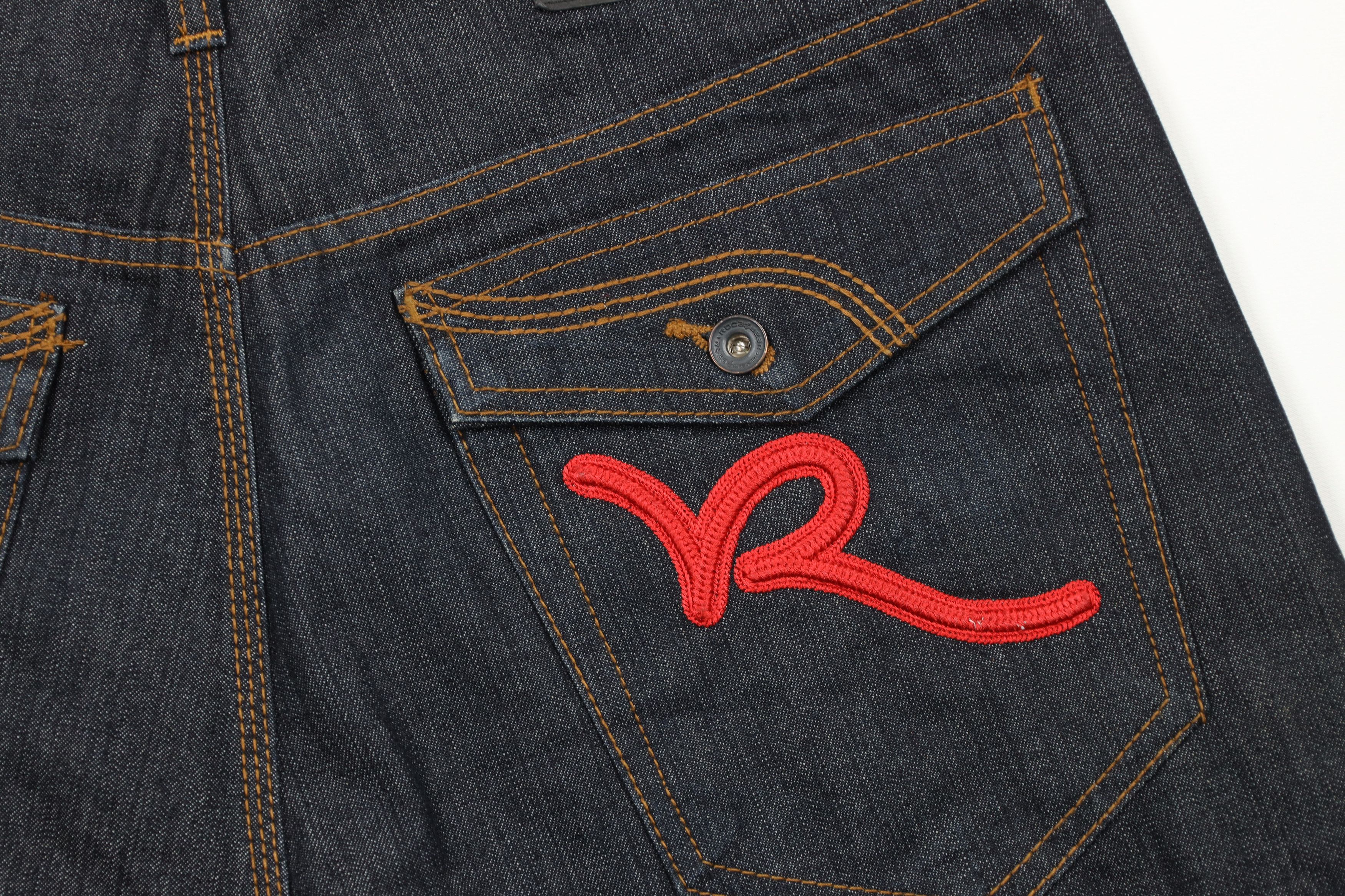 Rocawear × Vintage Vintage 90s Y2K Rocawear Fit Denim Jean Shorts Jorts Black Size US 36 / EU 52 - 9 Thumbnail