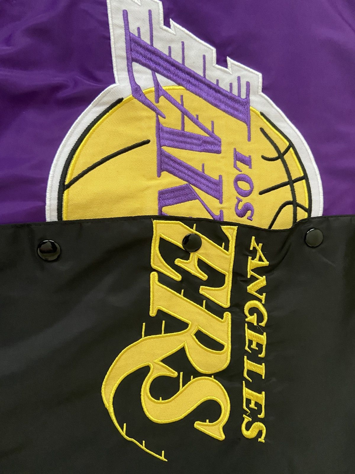 Young And Reckless (Med) Lakers Split Bomber - Young & Reckless Size US M / EU 48-50 / 2 - 3 Thumbnail