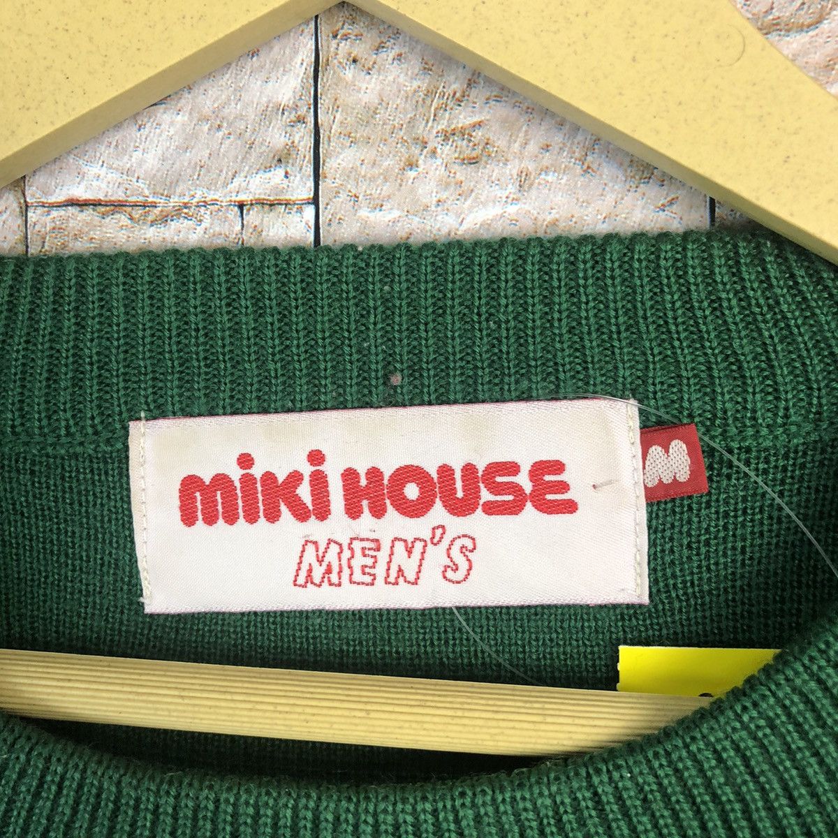 Japanese Brand × Vintage Miki House Green/Red Sweatshirt #A754 Size US M / EU 48-50 / 2 - 10 Thumbnail