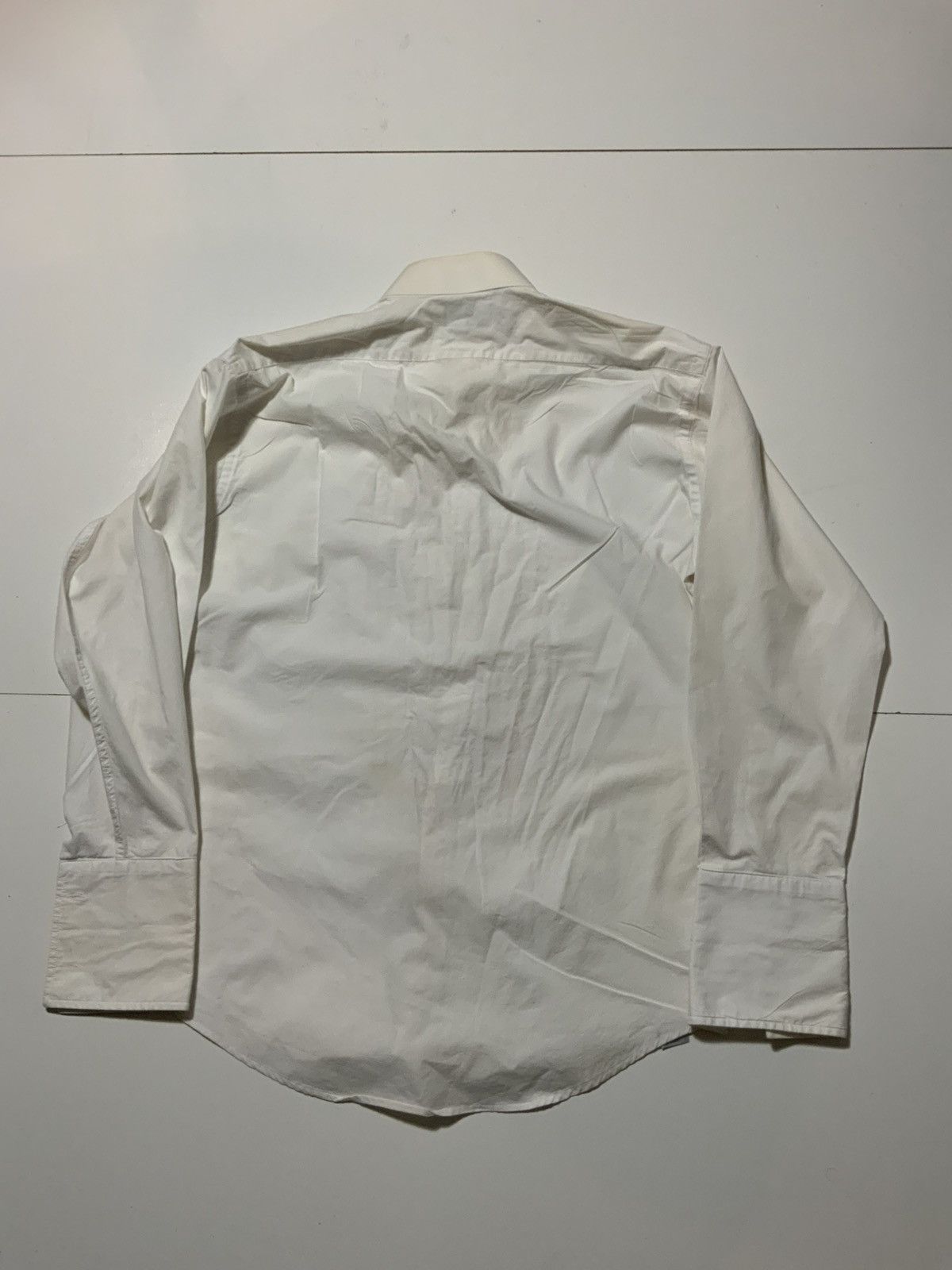 Pierre Balmain × Vintage Pierre Balmain Plisse French Cuff Tuxedo Ruffled Dress Shirt Size US M / EU 48-50 / 2 - 2 Thumbnail
