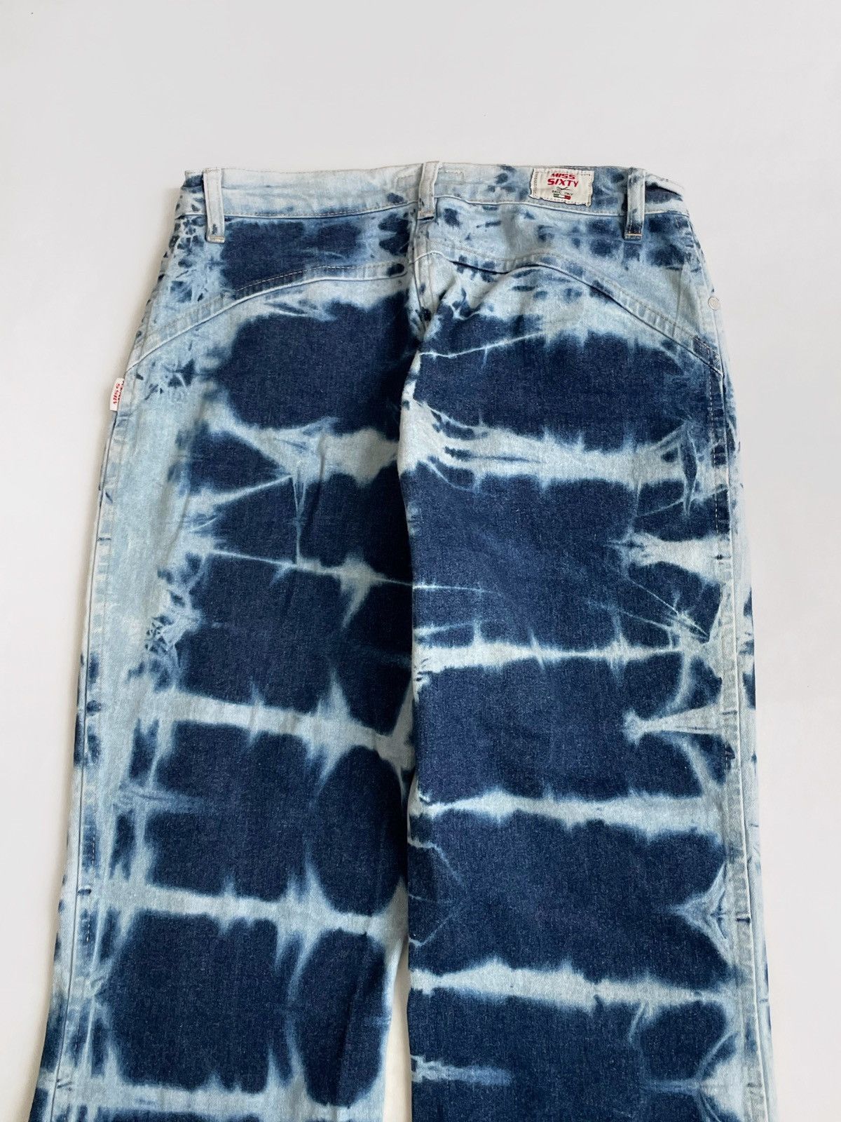 Miss Sixty × Vintage Vintage Miss Sixty tie-dye denim pants 2000s Size 26" / US 2 / IT 38 - 5 Thumbnail