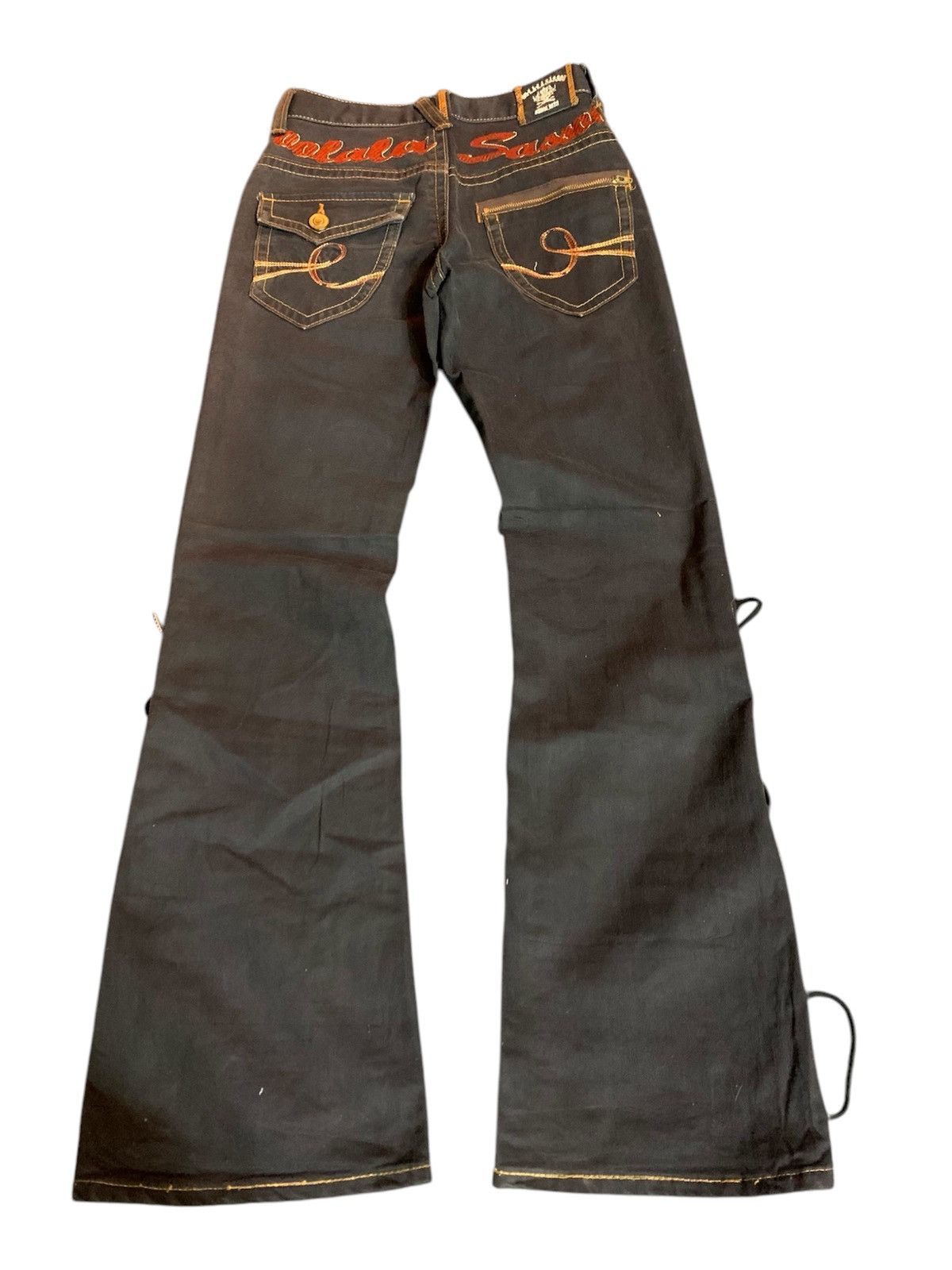 If Six Was Nine × Japanese Brand × Le Grande Bleu (L.G.B.) lace up oolalasasson pant japanese brand Size US 27 - 2 Thumbnail