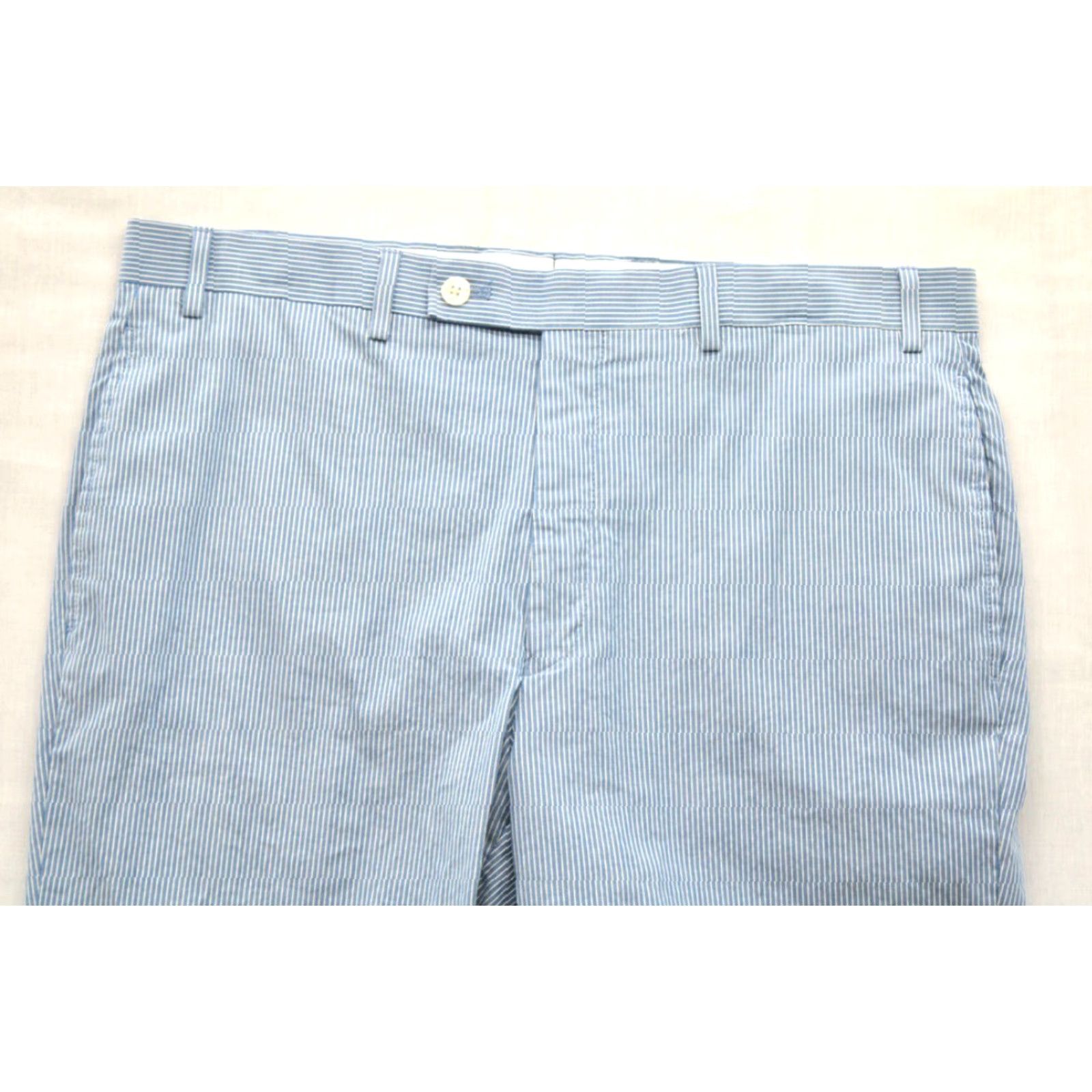Ralph Lauren Lauren Ralph Lauren Seersucker Pants Men's 36x32 Blue Striped Chino Regular Fit Preppy Vacation Size US 36 / EU 52 - 2 Thumbnail