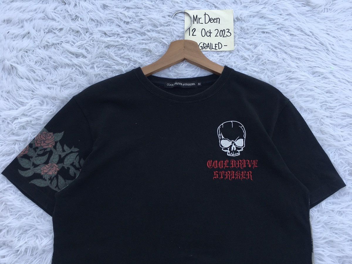 Japanese Brand Vintage Cool Drive Striker Skull Tshirt Size US M / EU 48-50 / 2 - 8 Thumbnail