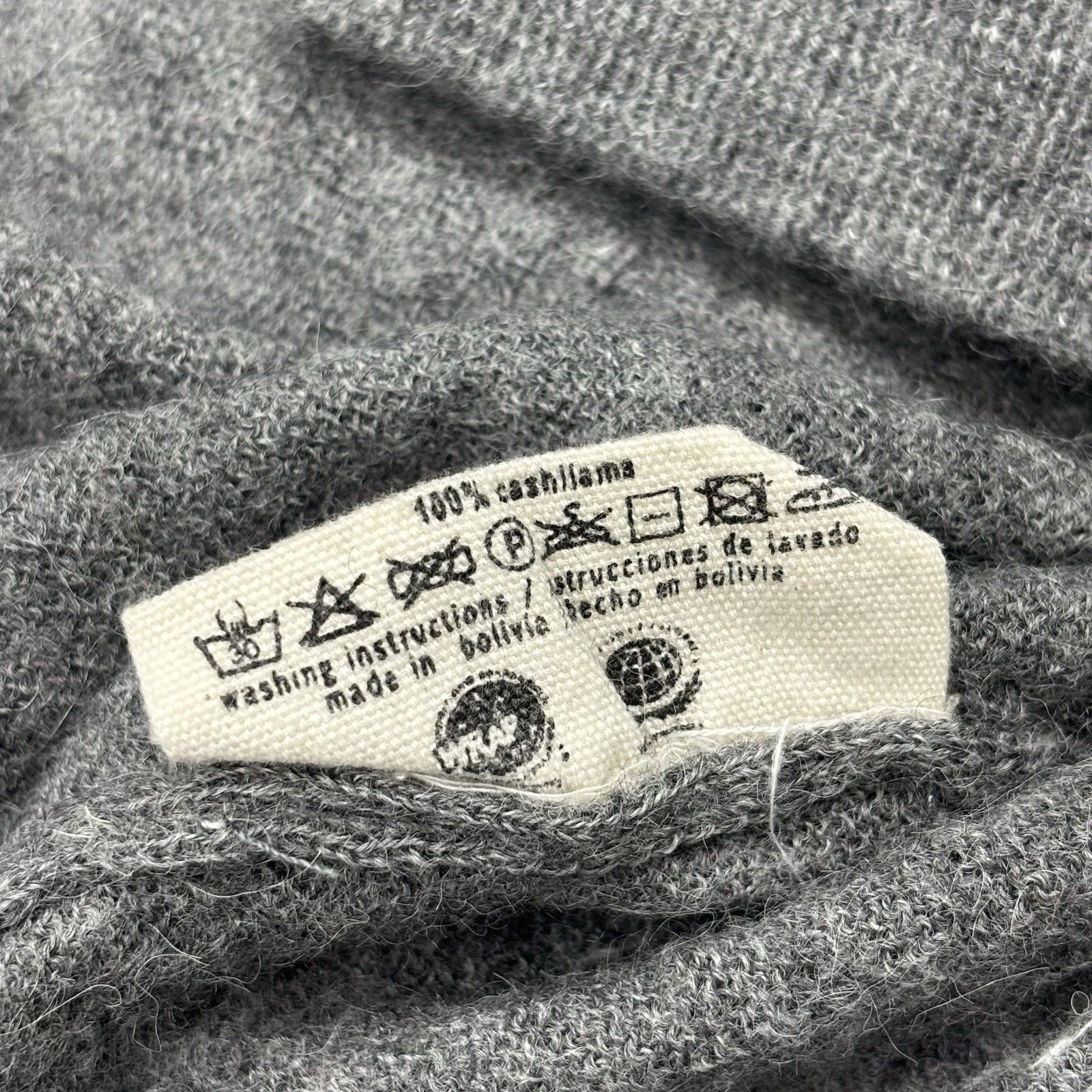 Cotopaxi Cotopaxi Libre Llama Unisex Sweater Gray Red White Blue Size M / US 6-8 / IT 42-44 - 7 Thumbnail