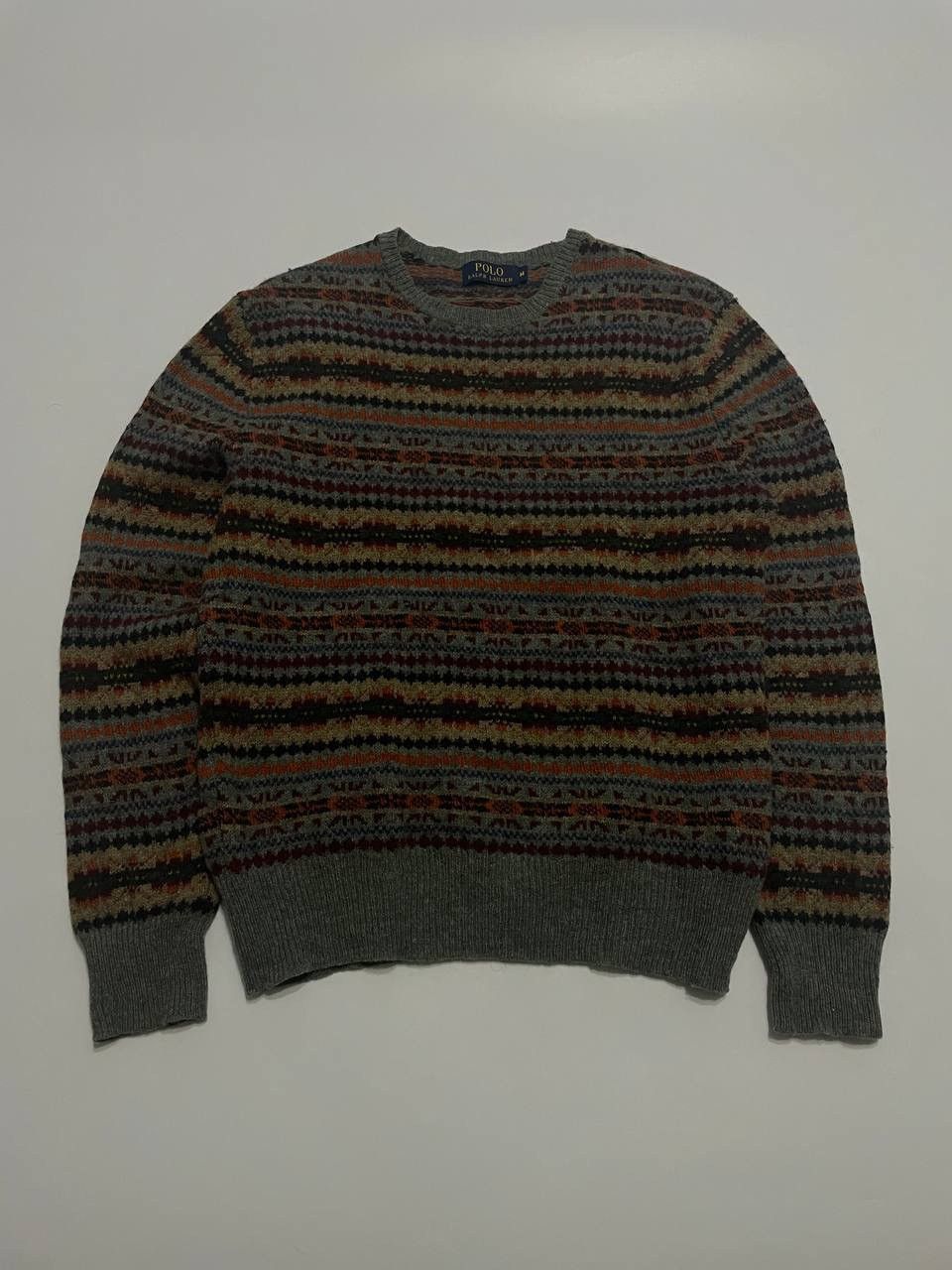 Polo Ralph Lauren 🍂 Vintage Polo Ralph Lauren Sweater Fair IsleNordic Wool 🍂 Size US S / EU 44-46 / 1 - 1 Thumbnail