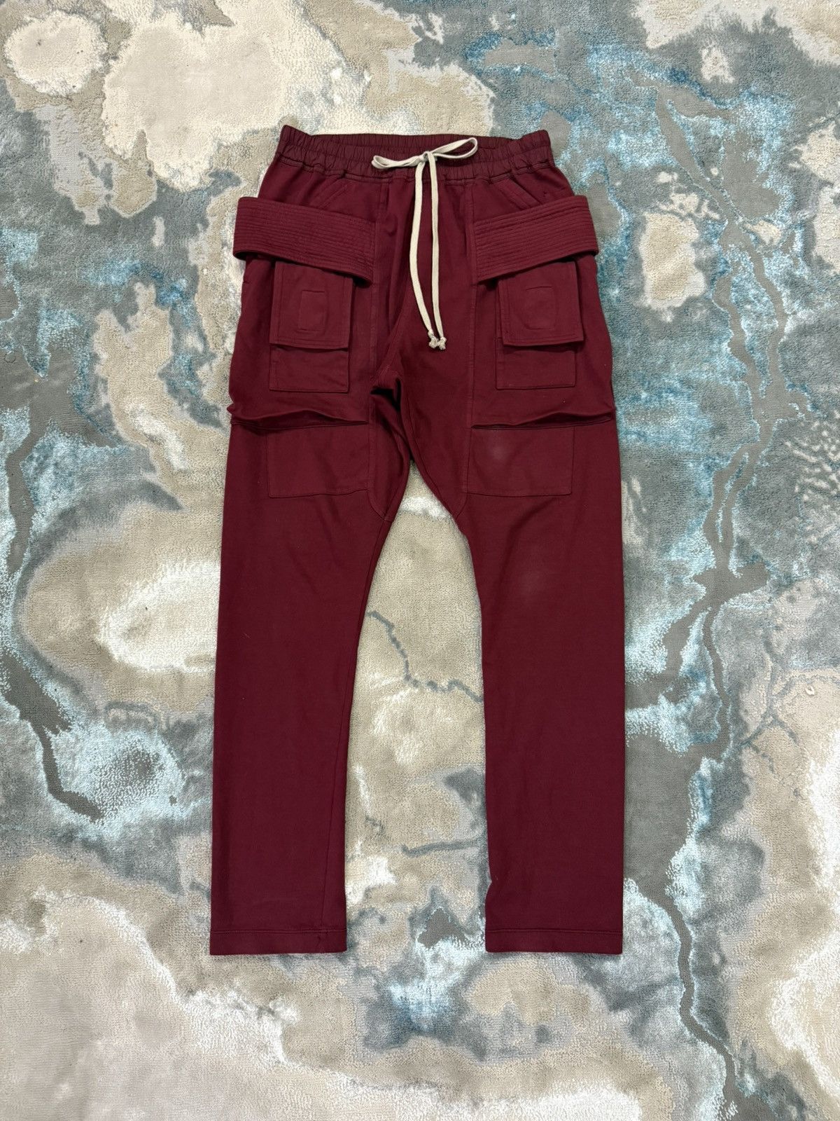 Rick Owens Drkshdw Rick Owens F/W 2020 “Bruise” Creatch Cargos Size US 30 / EU 46 - 1 Thumbnail