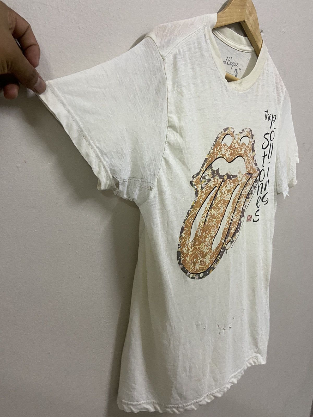 Band Tees × Japanese Brand × The Rolling Stones ‼️RARE‼️THE ROLLING STONES 🔥 Size US M / EU 48-50 / 2 - 8 Thumbnail