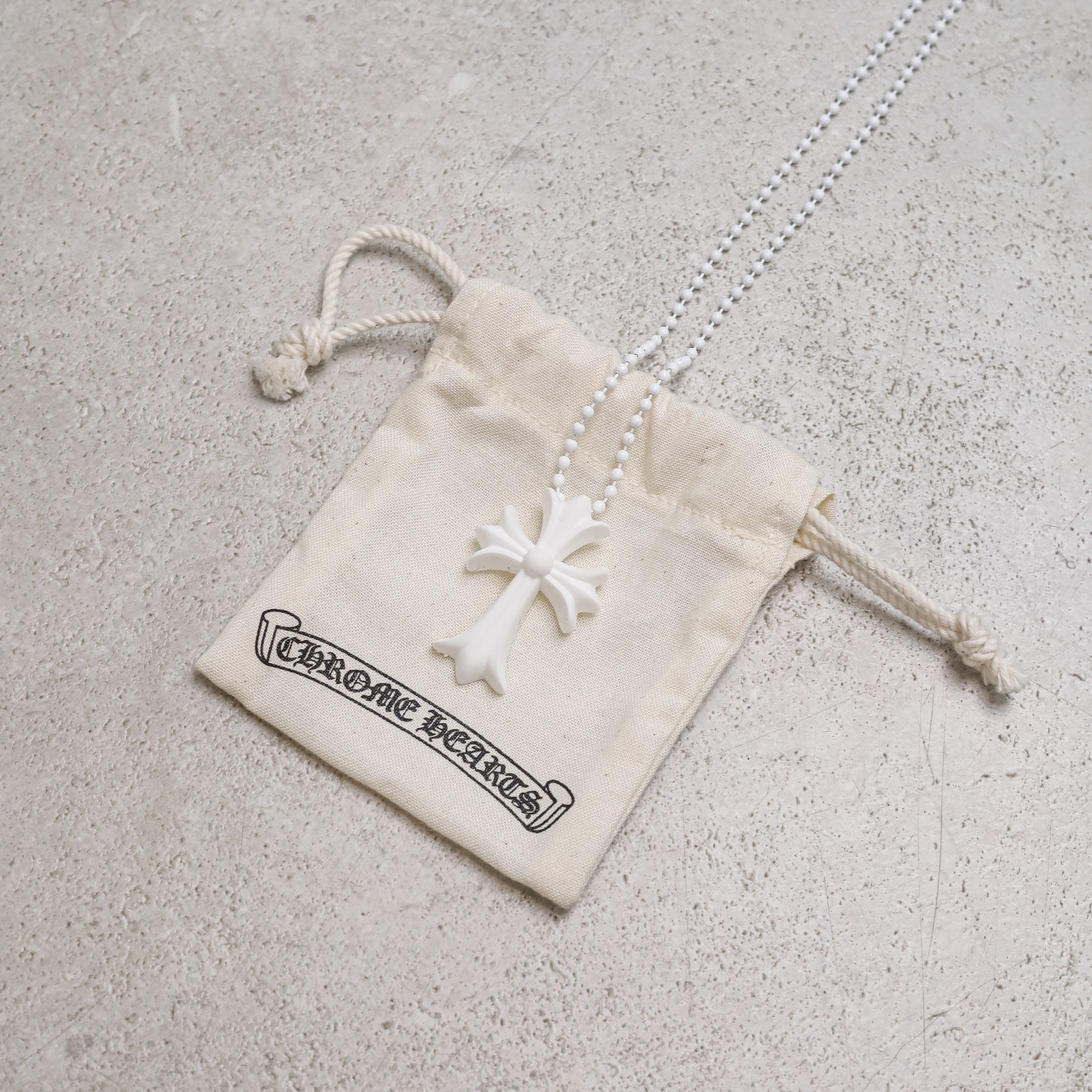 Chrome Hearts Chrome Hearts SIlichorme cross necklace white Size ONE SIZE - 9 Thumbnail