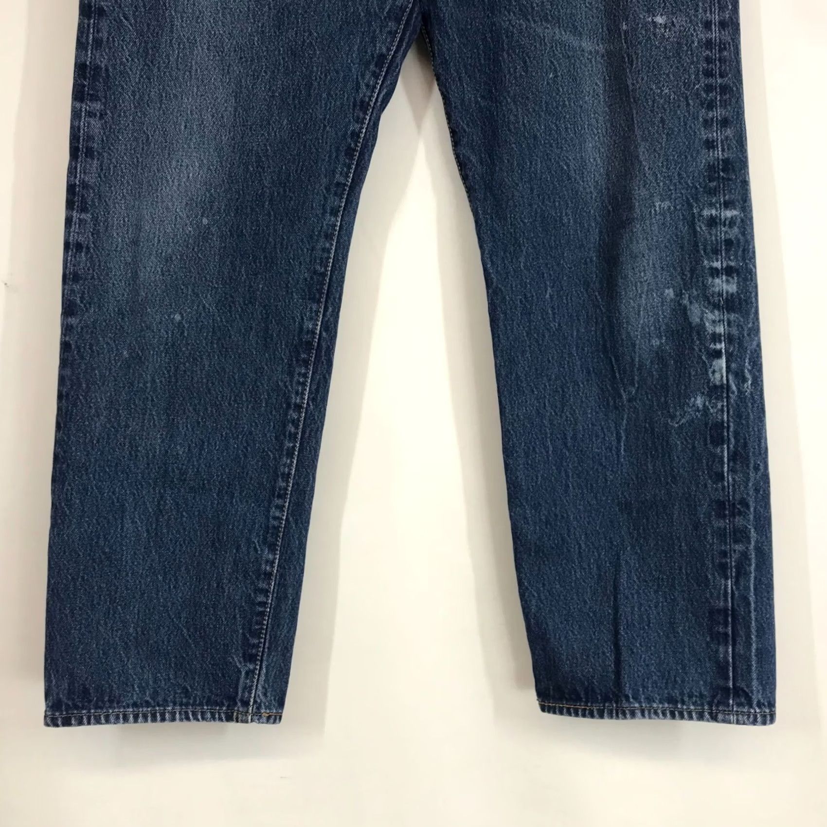 Levi's LEVI'S MEN'S Jeans 501 Denim Straight Button Fly Blue 36 x 32 Regular Inseam 32 Mens Size US 36 / EU 52 - 3 Thumbnail