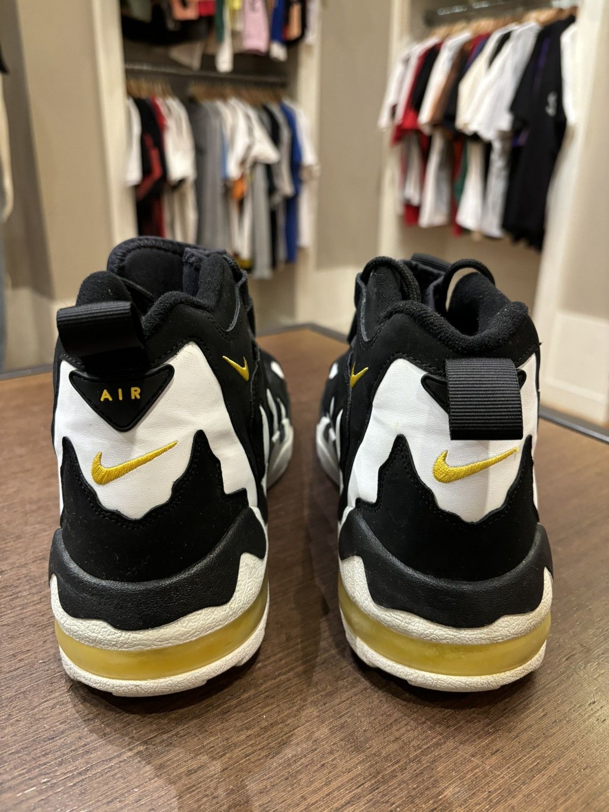 Nike Nike Air Diamond Turf Black White Size US 11.5 / EU 44-45 - 3 Thumbnail