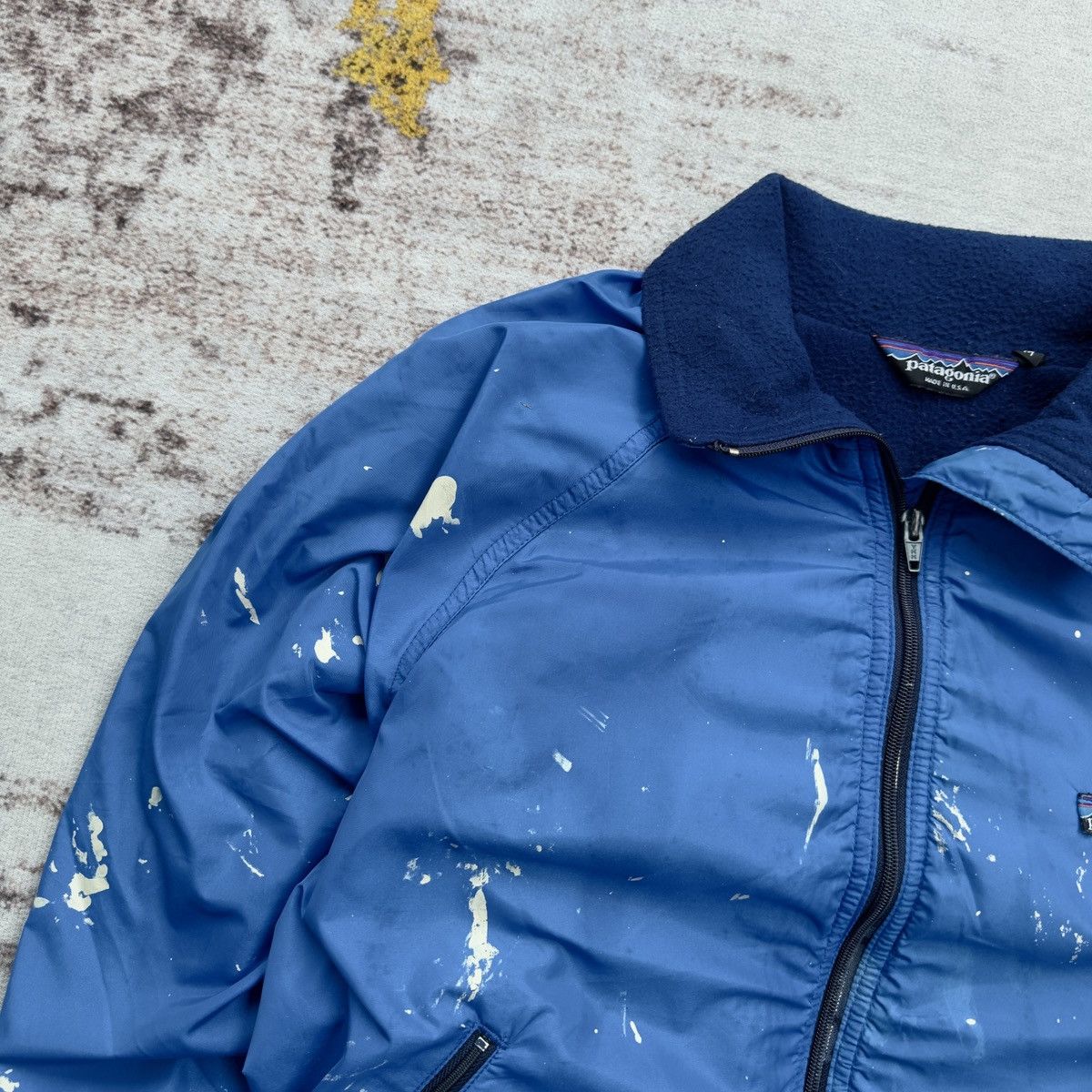 Patagonia VINTAGE PATAGONIA 90’s MADE IN USA PAINTED BOMBER JACKET Size US M / EU 48-50 / 2 - 4 Thumbnail