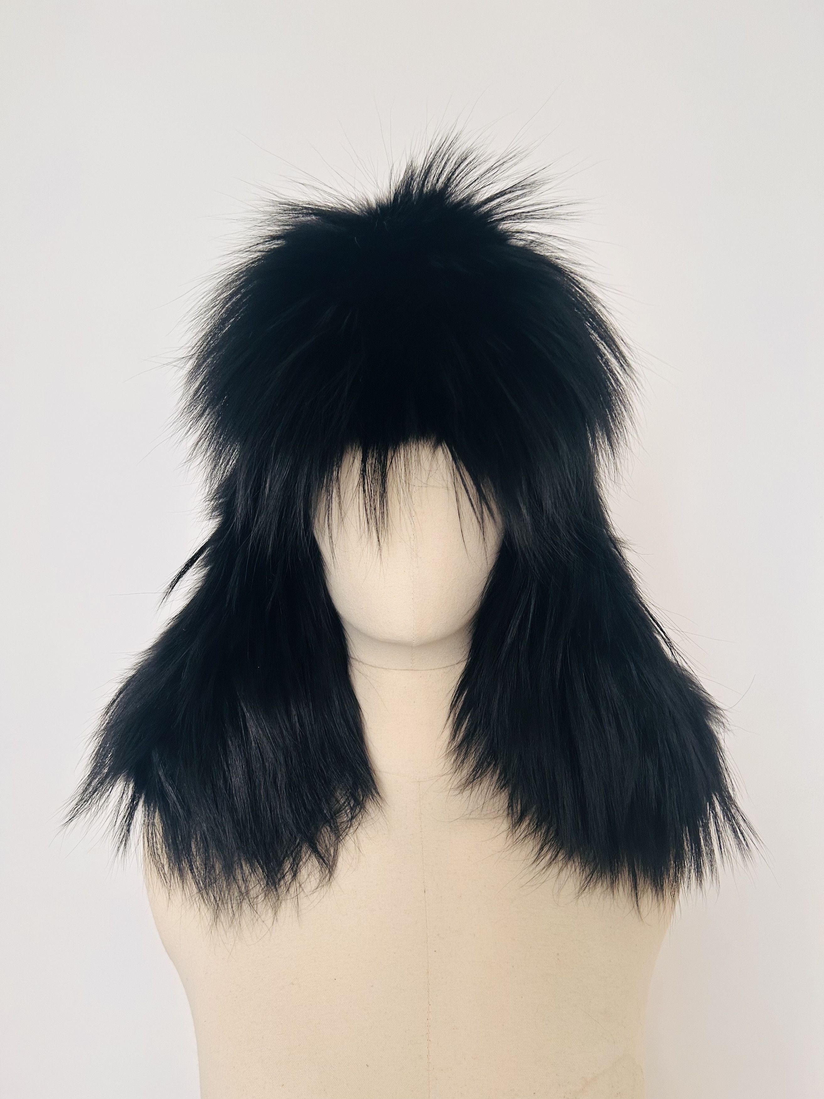 Saint Laurent Paris FW'18 Chapka Trapper Hat in Black Fox Fur Size ONE SIZE - 3 Thumbnail
