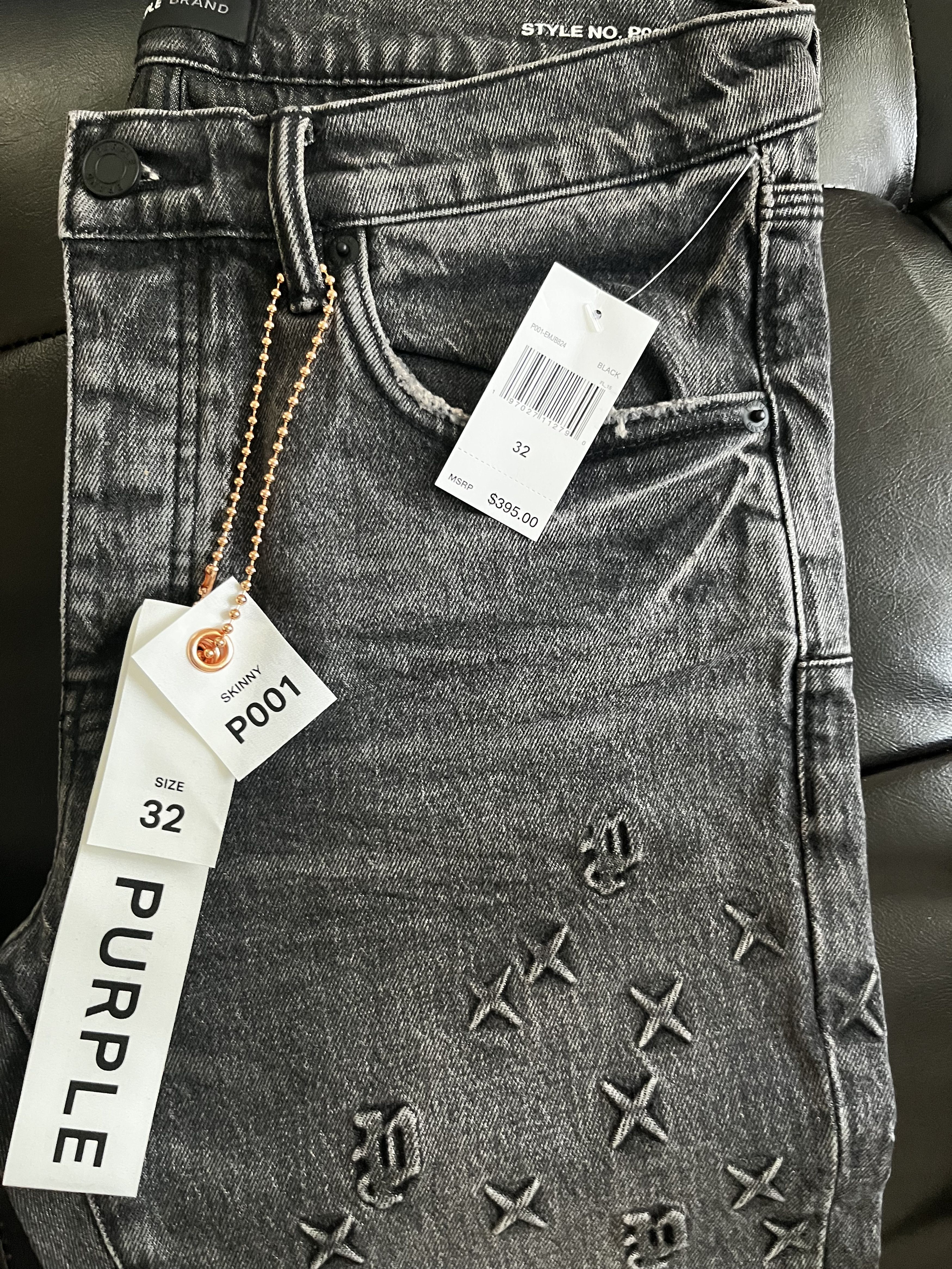 Purple Brand Purple Brand dark monogram jeans size 33 brand new Size US 32 / EU 48 - 7 Thumbnail
