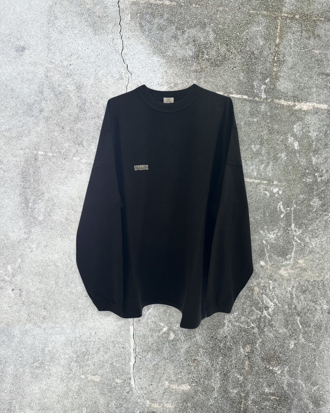 Vetements Deconstructed Longsleeve