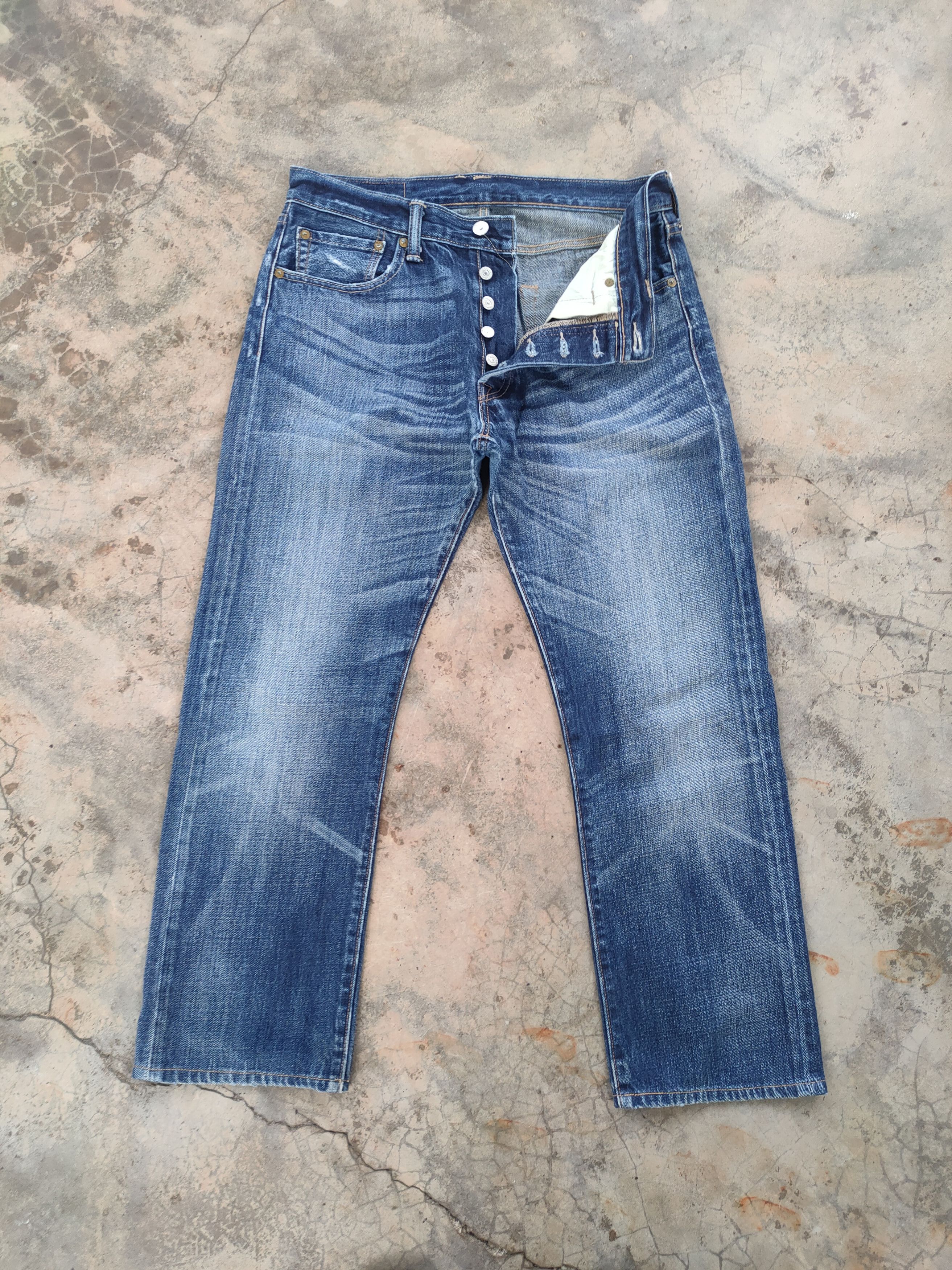 Levi's W32 LEVI'S 501 FADED JEANS DENIM PANTS Size US 32 / EU 48 - 1 Thumbnail