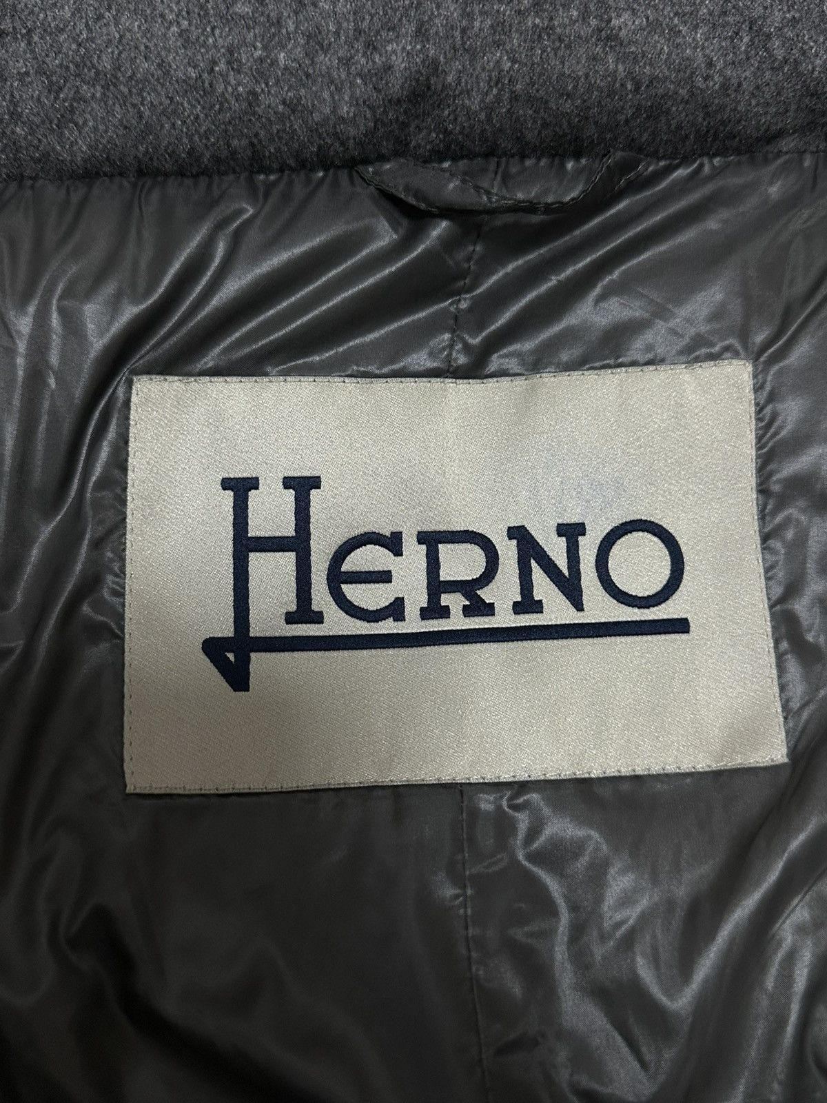 Herno Herno Women’s Down Jacket Coat 100% Wool Gray Italy Size S Size S / US 4 / IT 40 - 10 Thumbnail
