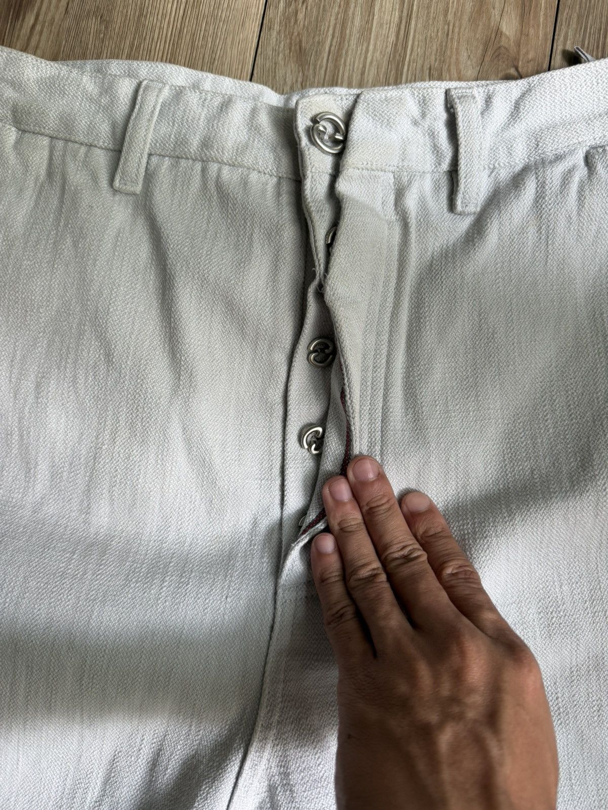 Deepti Deepti Denim Trouser Pants Size US 34 / EU 50 - 4 Thumbnail