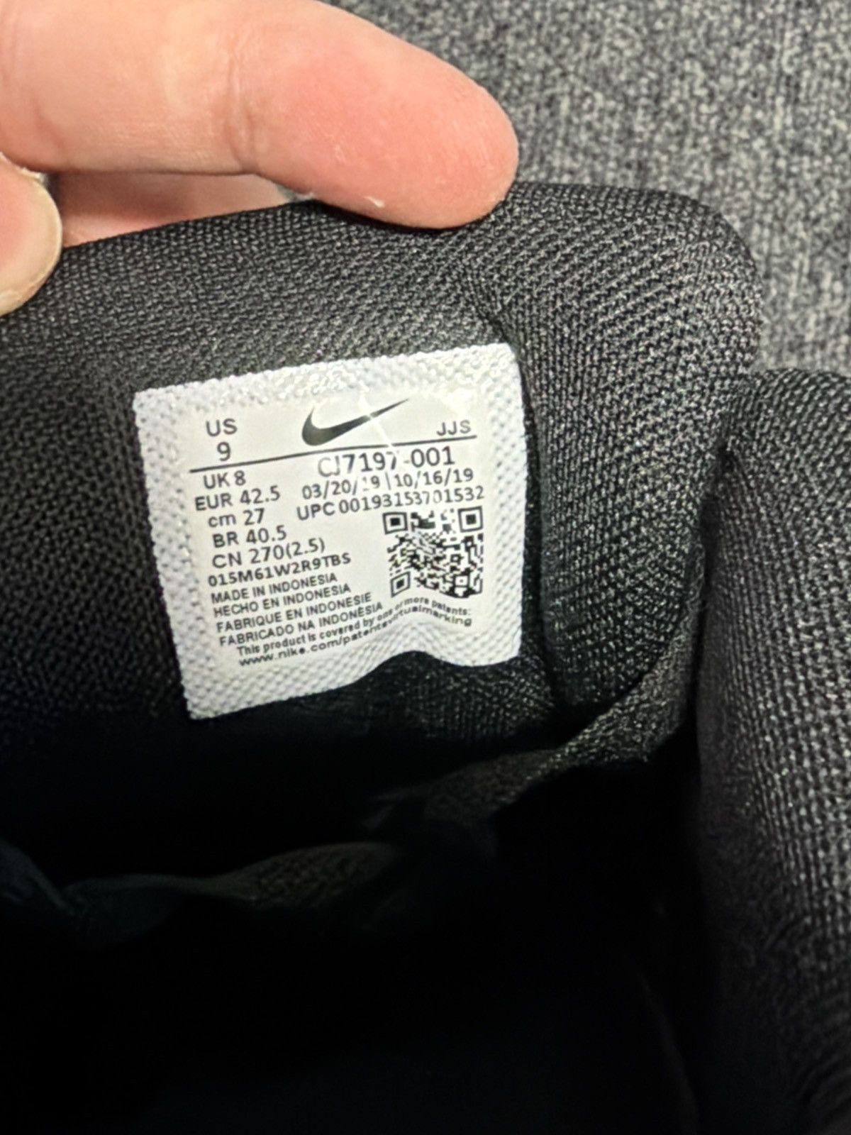 Nike × Undefeated Nike UNDFTD Air Max 90 Black Optic Yellow - US 9 / EU 42.5 Size US 9 / EU 42 - 8 Thumbnail