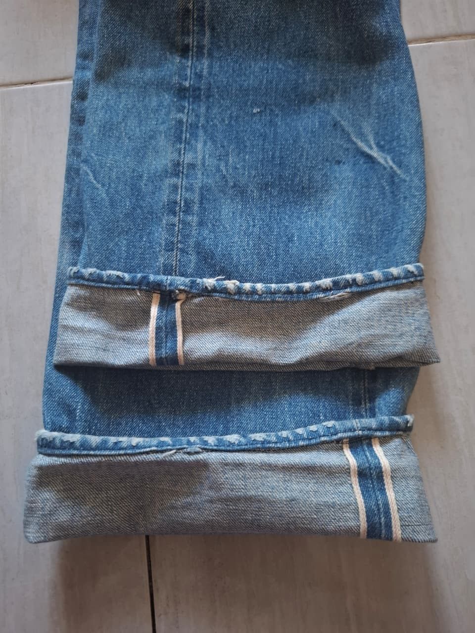 Chimala Vintage Chimala selvedge blue washed denim Size US 29 - 8 Thumbnail