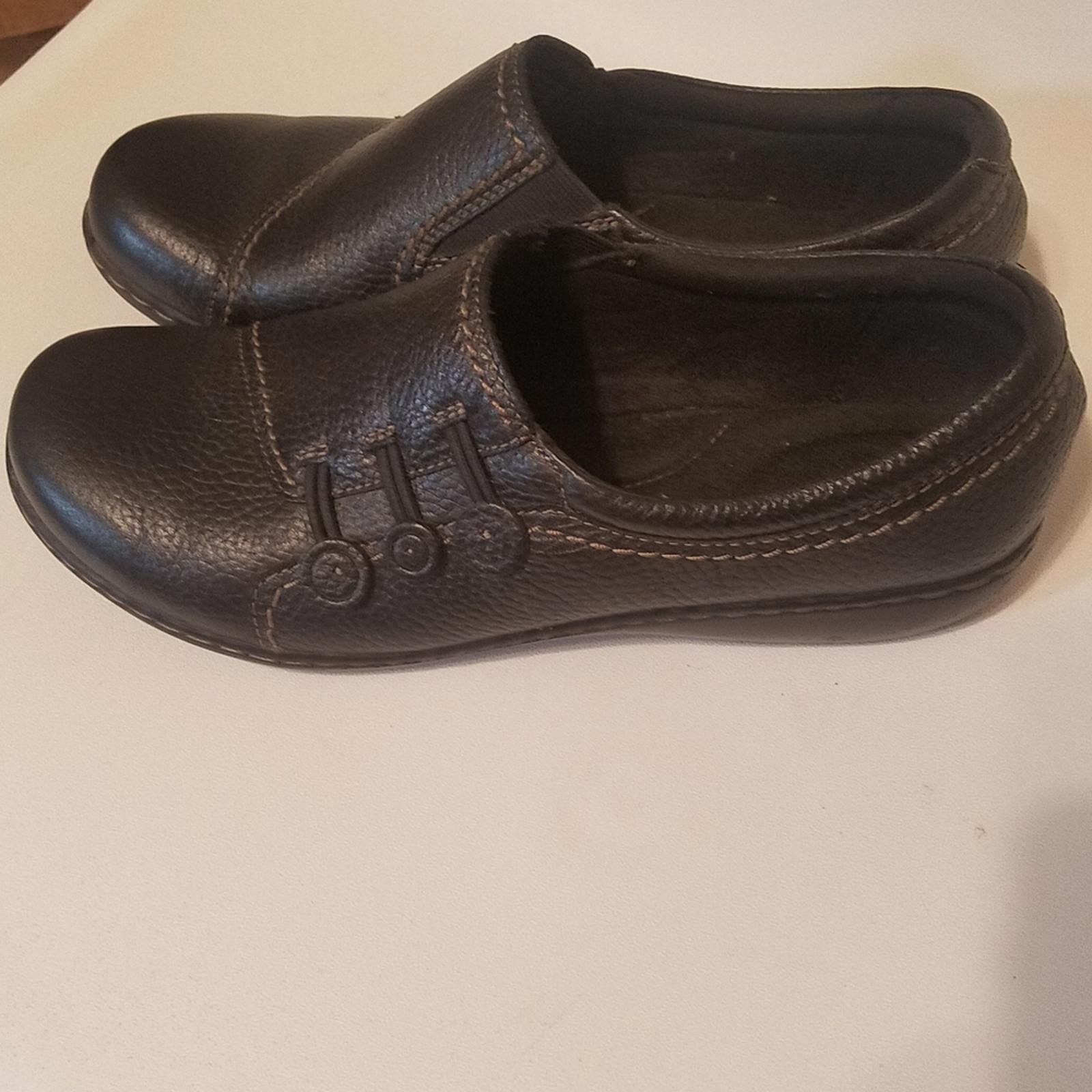 Clarks Clark's Soft Cushion Black Casual Shoes Size 10 Size US 10 / IT 40 - 2 Thumbnail