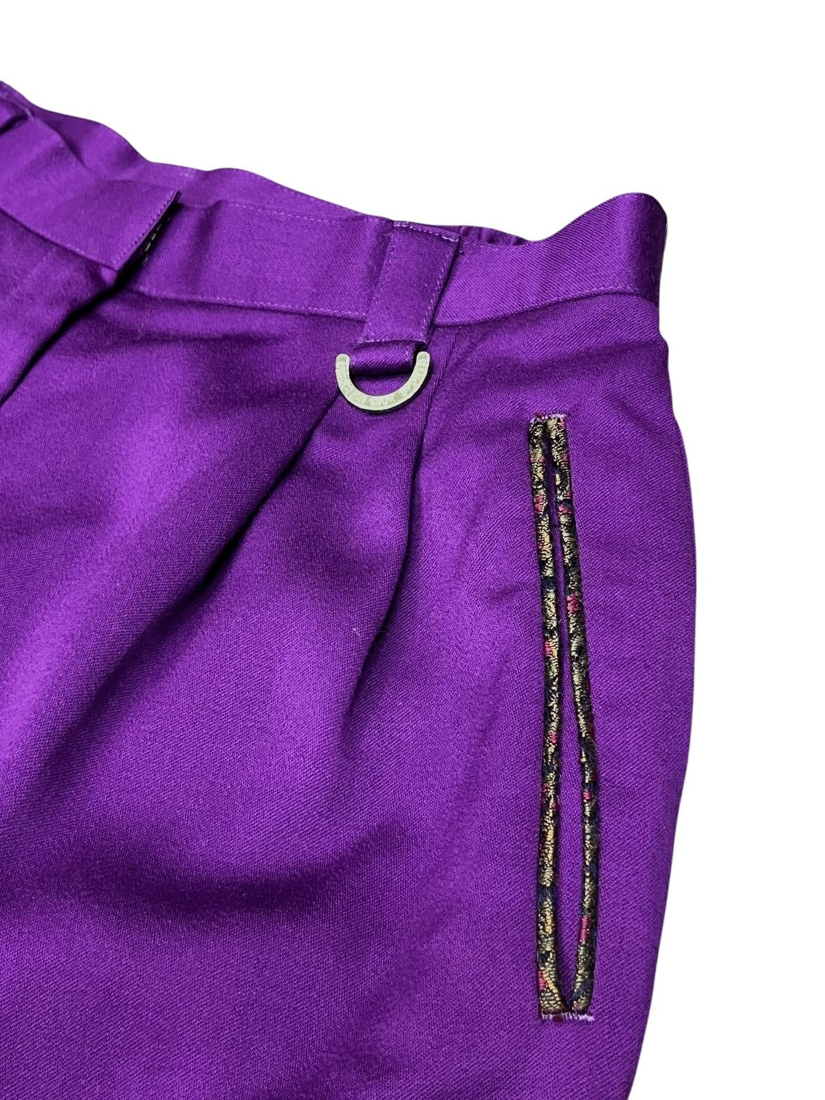 Christian Dior Monsieur Vintage Christian Dior Sports Purple Short Pants Rare Size 25" / US 0 / IT 36 - 3 Thumbnail