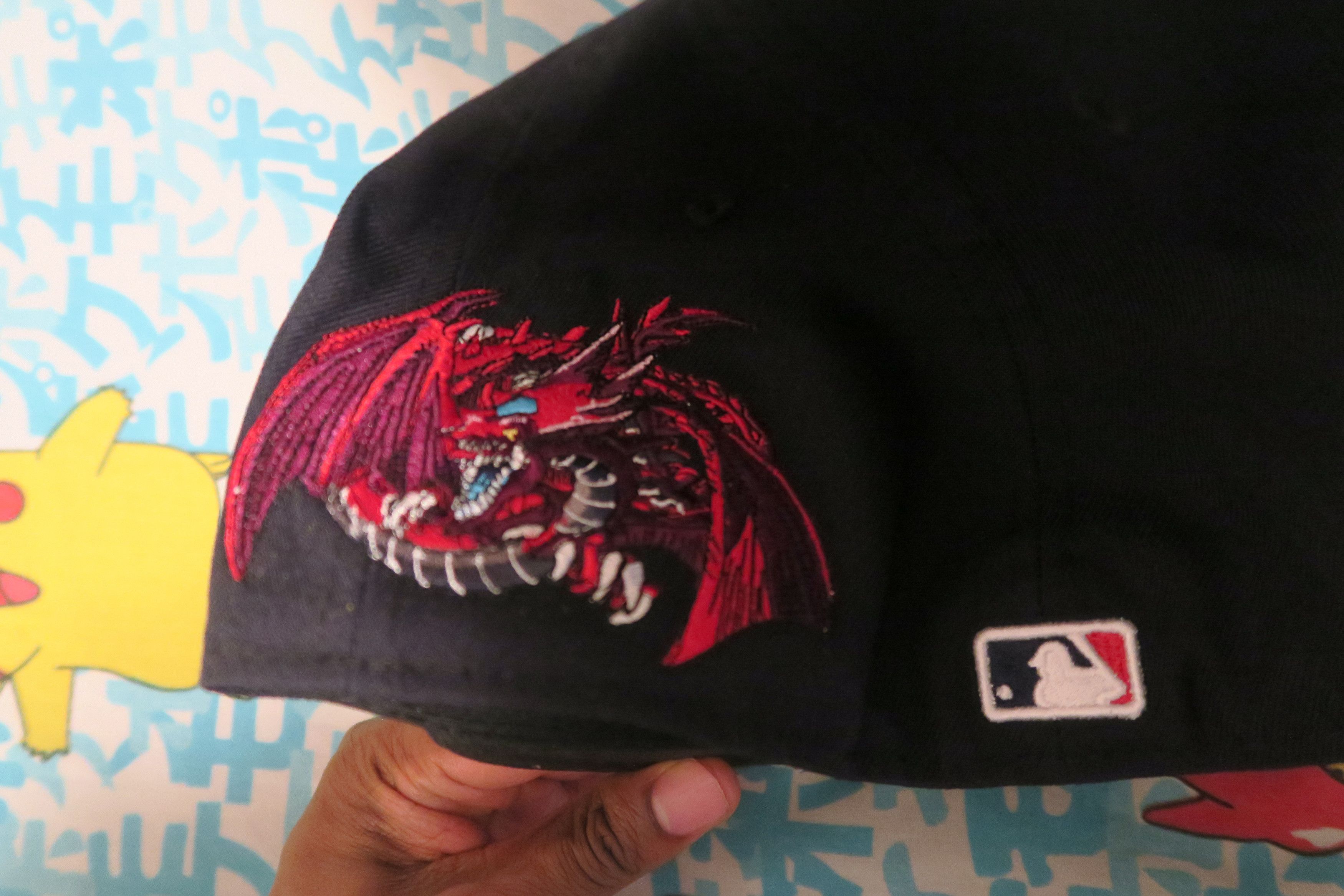 Anime × Hypland × New Era New Era Boston Red Sox HYPLAND Yugioh Slifer FITTED Sz 8 Size ONE SIZE - 7 Thumbnail