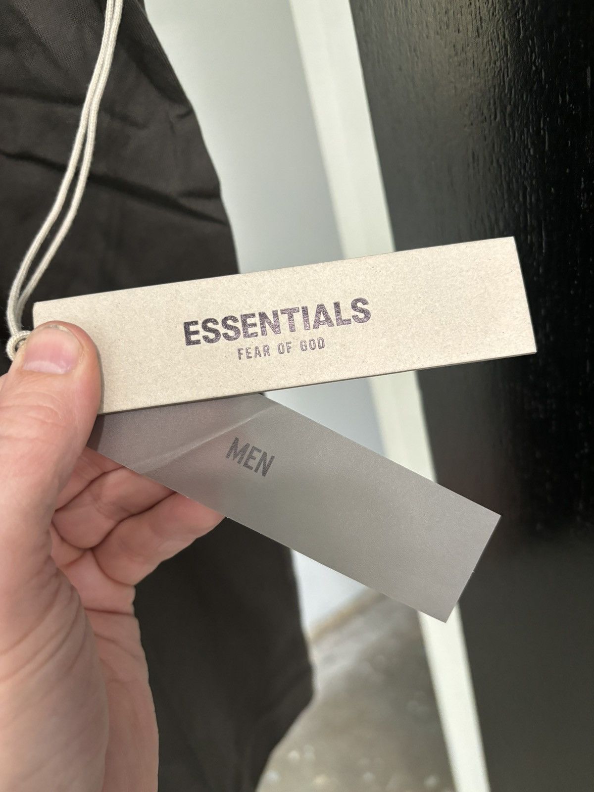Essentials × FOG × Fear of God FOG Off Black Tee Size US S / EU 44-46 / 1 - 7 Thumbnail