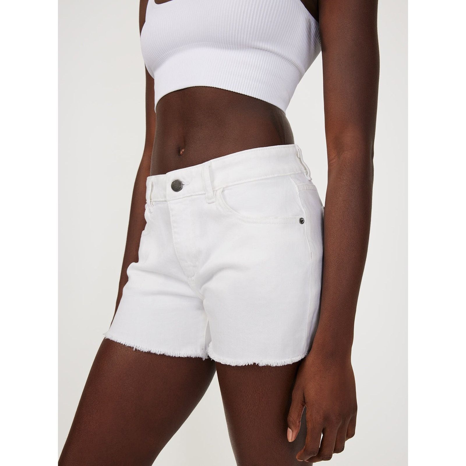 DL1961 DL1961 Karlie Short Women Boyfriend 3" Pure Size 28 A000513 Size 28" / US 6 / IT 42 - 1 Thumbnail