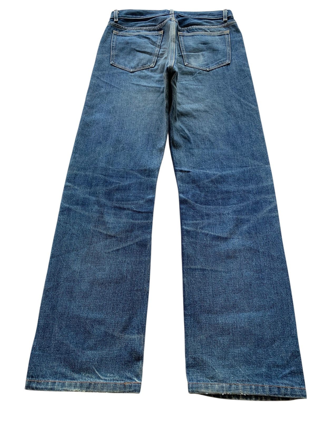 A.P.C. A.P.C SELVEDGE FADED & RUSTY JAPANESE DISTRESSED DENIM Size US 29 - 4 Thumbnail