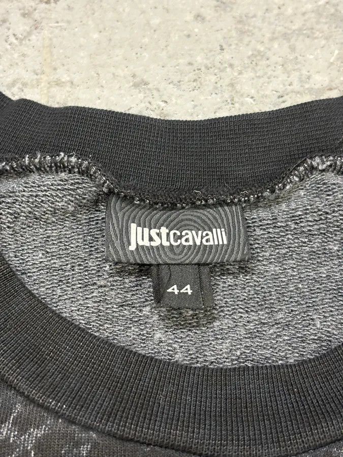 Just Cavalli 2000s Cavalli Cosmic Grey & Black Sweater Size US S / EU 44-46 / 1 - 8 Thumbnail