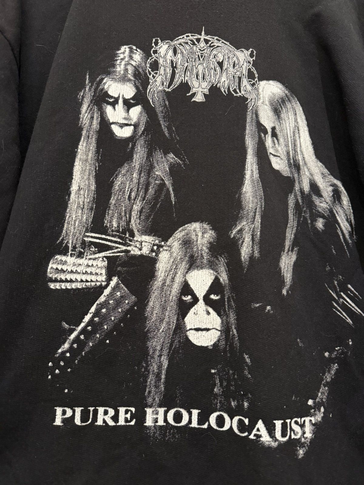 Band Tees Immortal vintage black metal 90s rare hoodie Size US XL / EU 56 / 4 - 4 Thumbnail