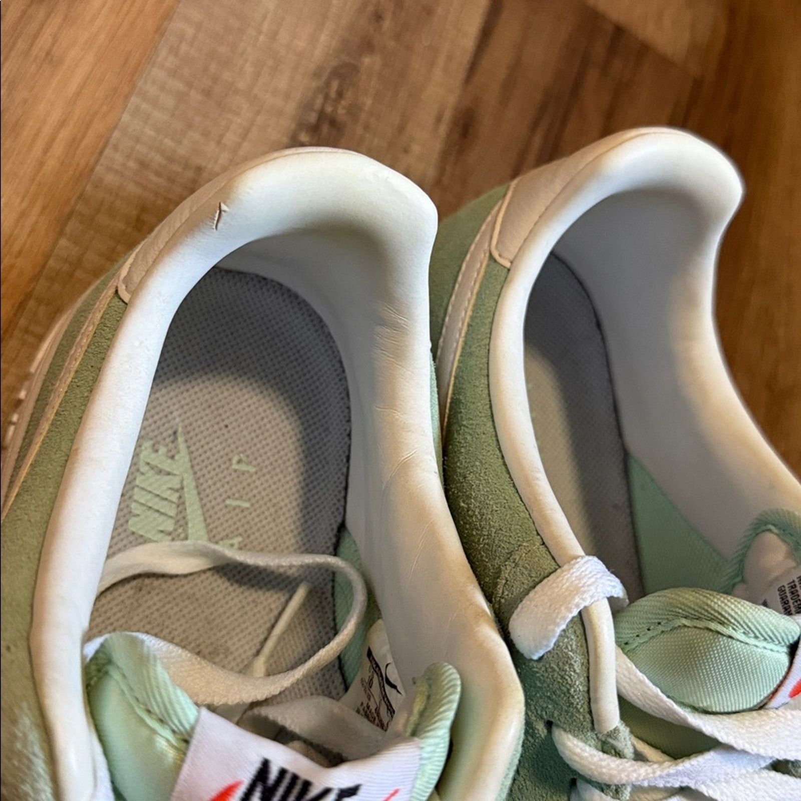 Nike 2013 Nike Air Force 1 Suede Arctic Green Gum Bottom Size US 10 / EU 43 - 6 Thumbnail