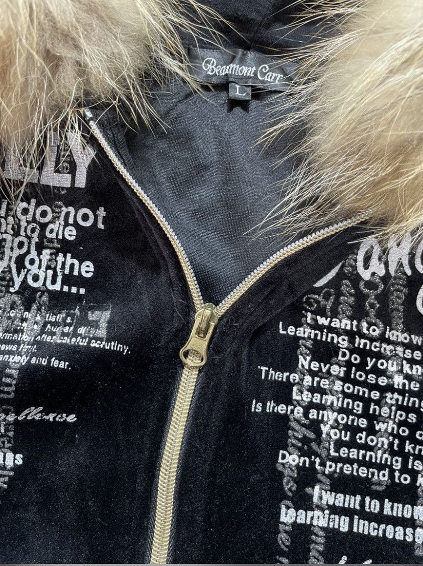 Japanese Brand VTG Beaumont Poem faux fur Ifsixwasnine LGB Hoodie Size US L / EU 52-54 / 3 - 7 Thumbnail