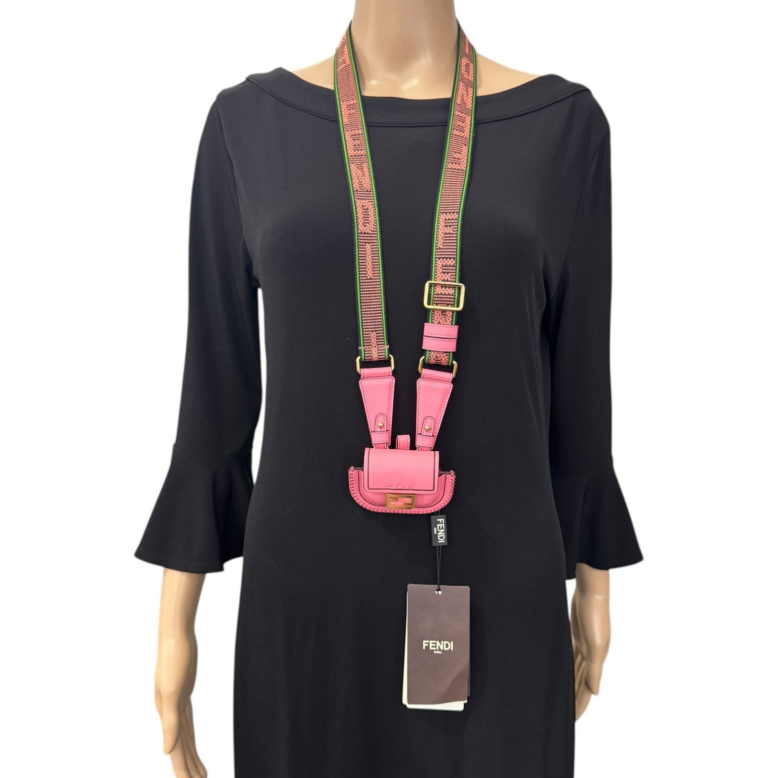 Fendi Fendi Pico Baguette Airpods Case Size ONE SIZE - 5 Thumbnail
