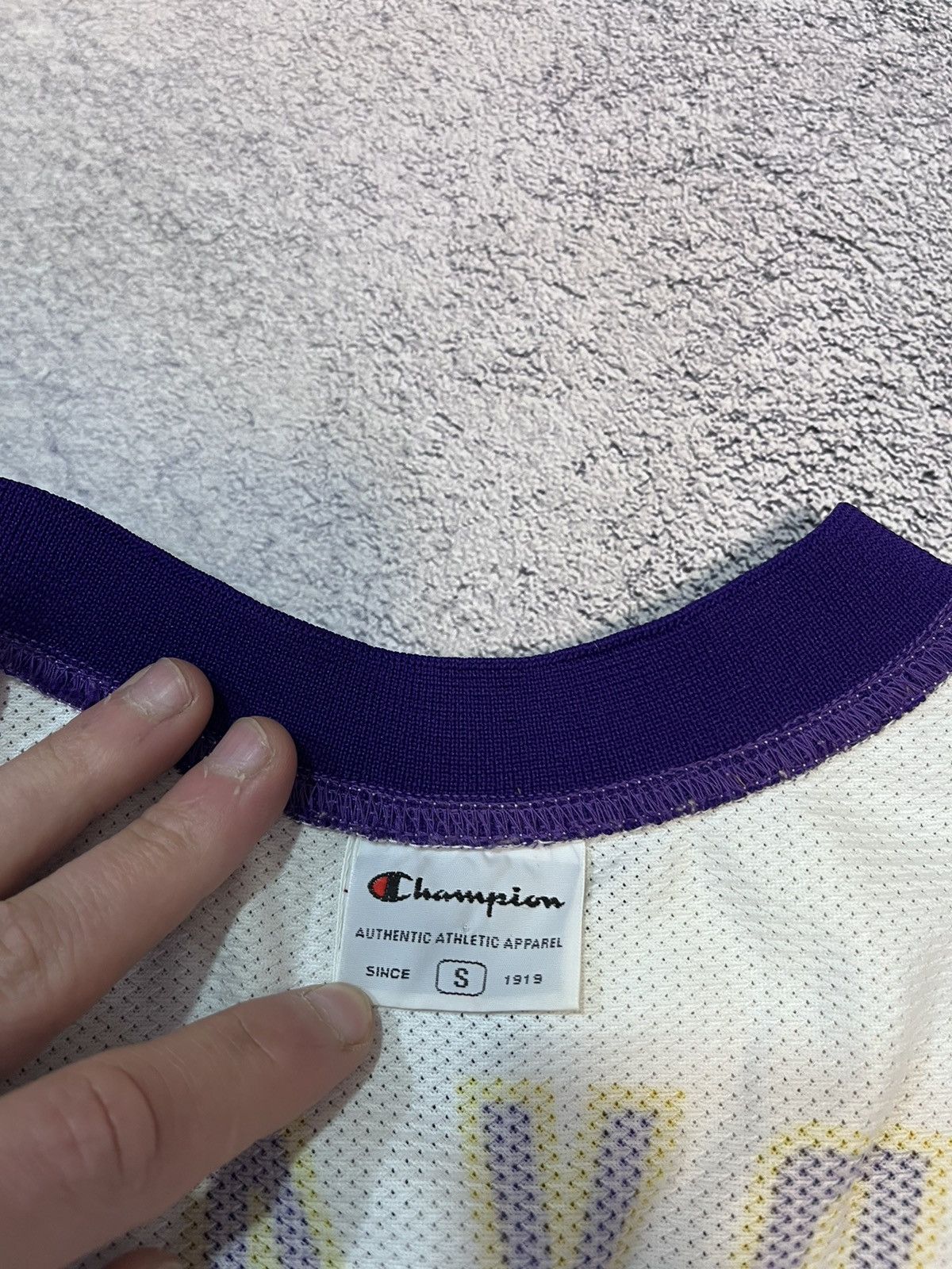 Champion × NBA Champion Los Angeles Lakers Kobe Bryant #24 Jersey Sleeves Size US S / EU 44-46 / 1 - 19 Thumbnail
