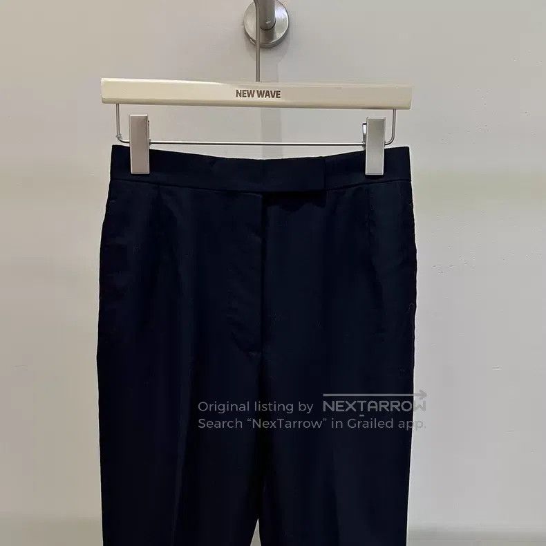 Thom Browne Thom Browne Classic Trousers with Dark Blue Gold Buttons H Size 24" / US 00 / IT 34 - 2 Thumbnail