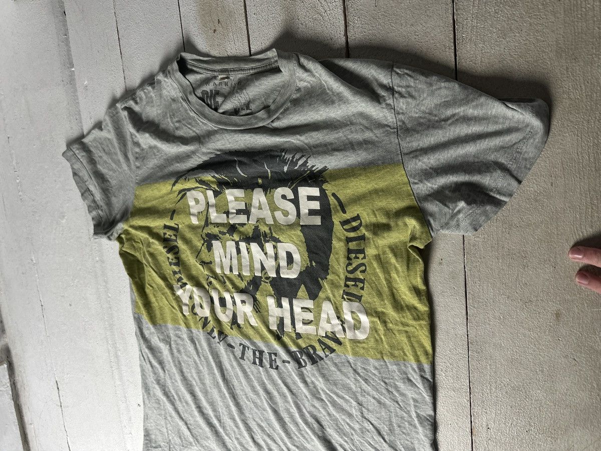 Diesel 🚨DIESEL AVANT GARDE ARCHIVE VINTAGE BIG LOGO T-SHIRT Y2K TEE Size US XL / EU 56 / 4 - 2 Thumbnail