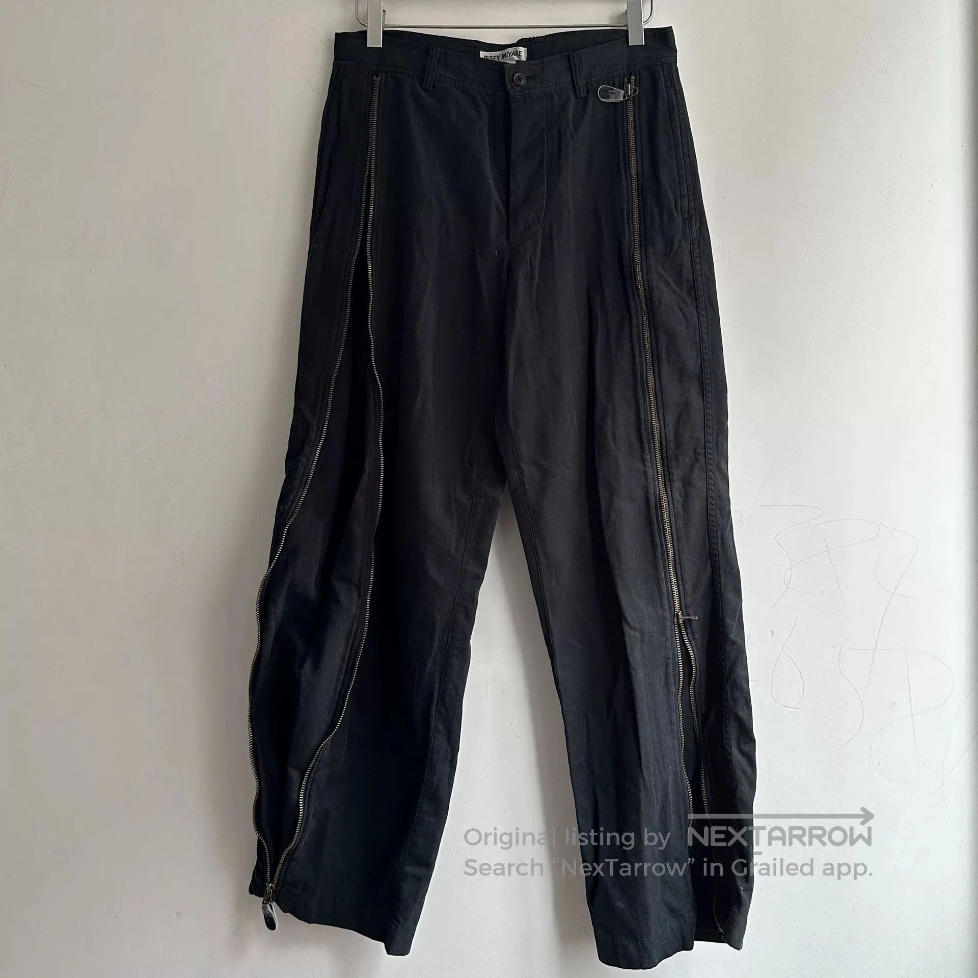 Issey Miyake issey miyake rare zip-up black pants. Size US 32 / EU 48 - 2 Thumbnail