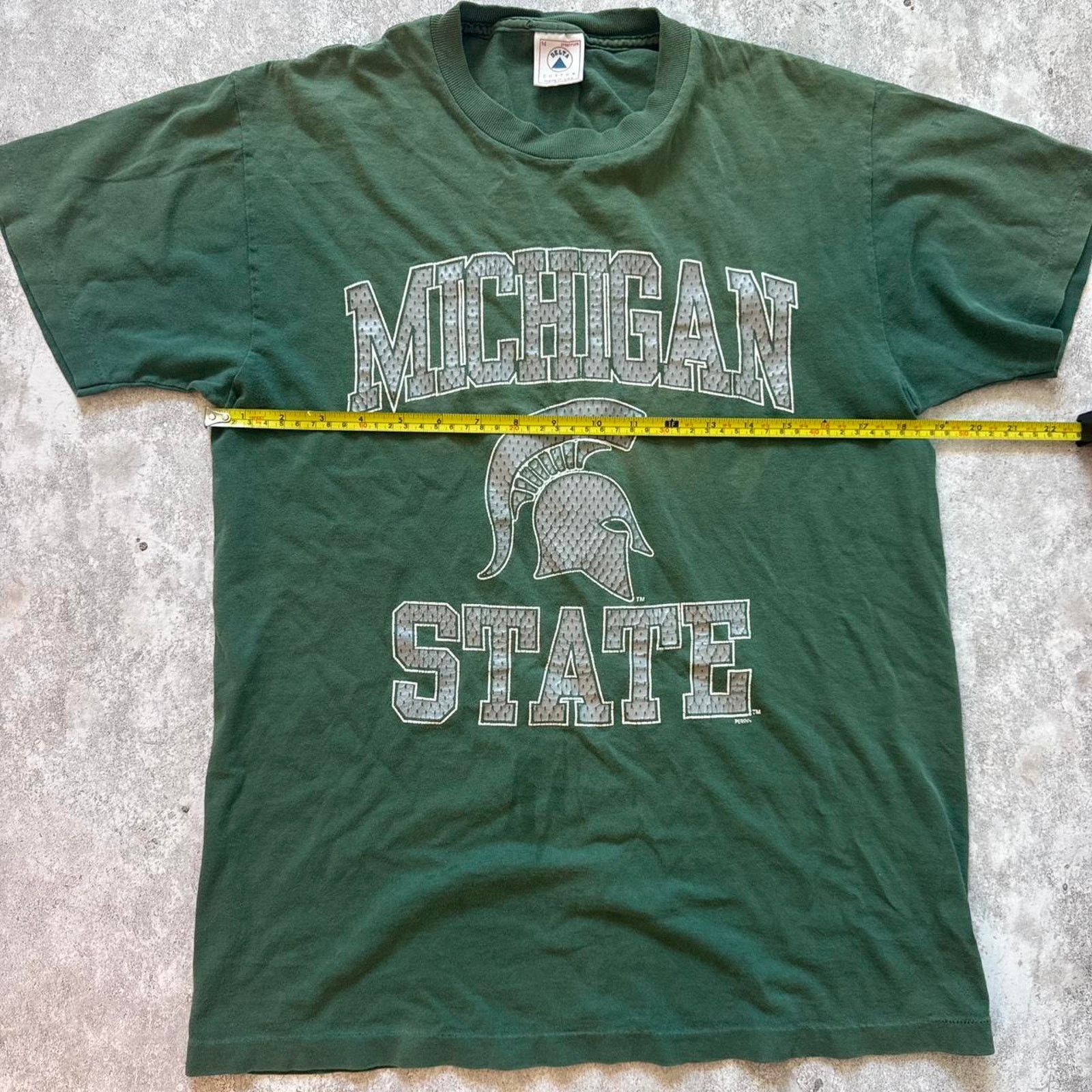 Delta Vintage 90s Michigan State University T-Shirt – Size medium Size US M / EU 48-50 / 2 - 5 Thumbnail