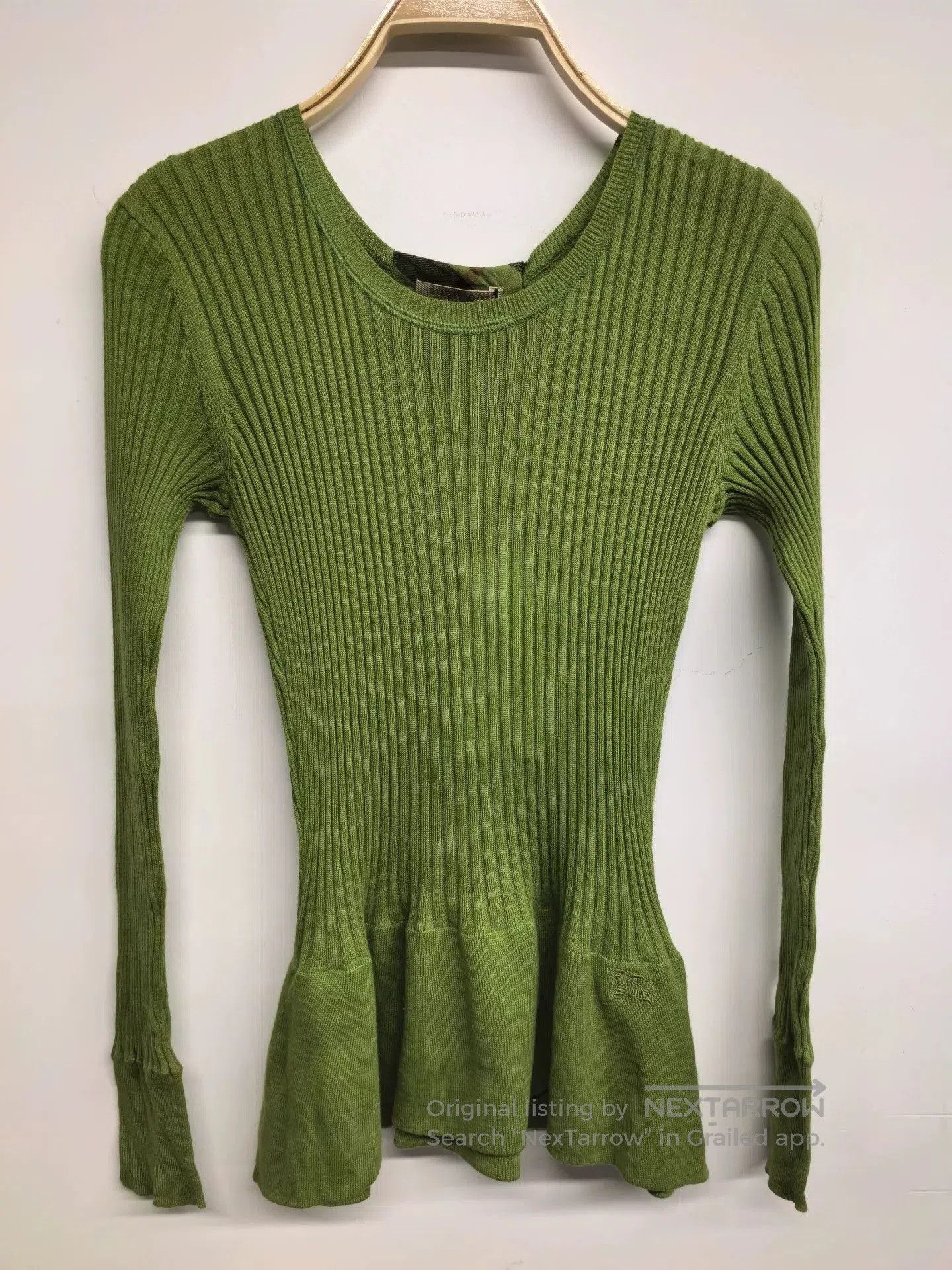 Burberry Burberry Brit Green Knit Sweater. Size XS / US 0-2 / IT 36-38 - 1 Thumbnail